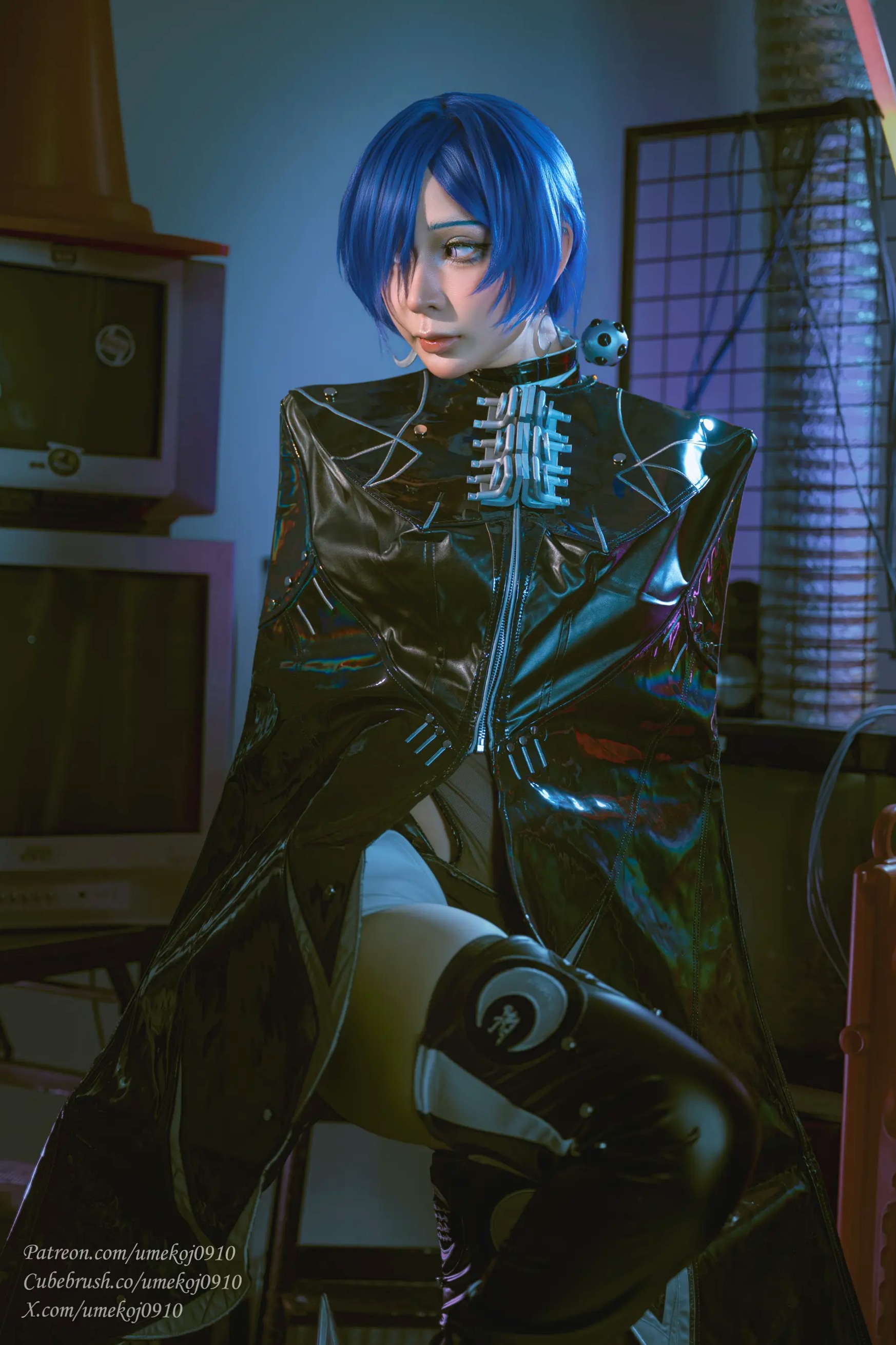 Gallery - Umeko J - Promeia 赛博朋克风角色扮演写真，极致身材与诱惑艺术，大尺度私房COS大片性感诱惑私房照大尺度角色扮演 女神私房照_秀色女神 - image 8