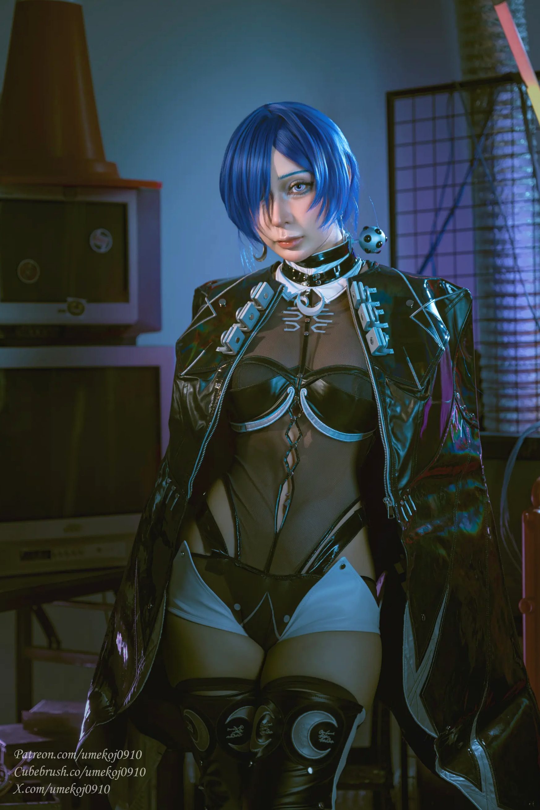 Gallery - Umeko J - Promeia 赛博朋克风角色扮演写真，极致身材与诱惑艺术，大尺度私房COS大片性感诱惑私房照大尺度角色扮演 女神私房照_秀色女神 - image 9