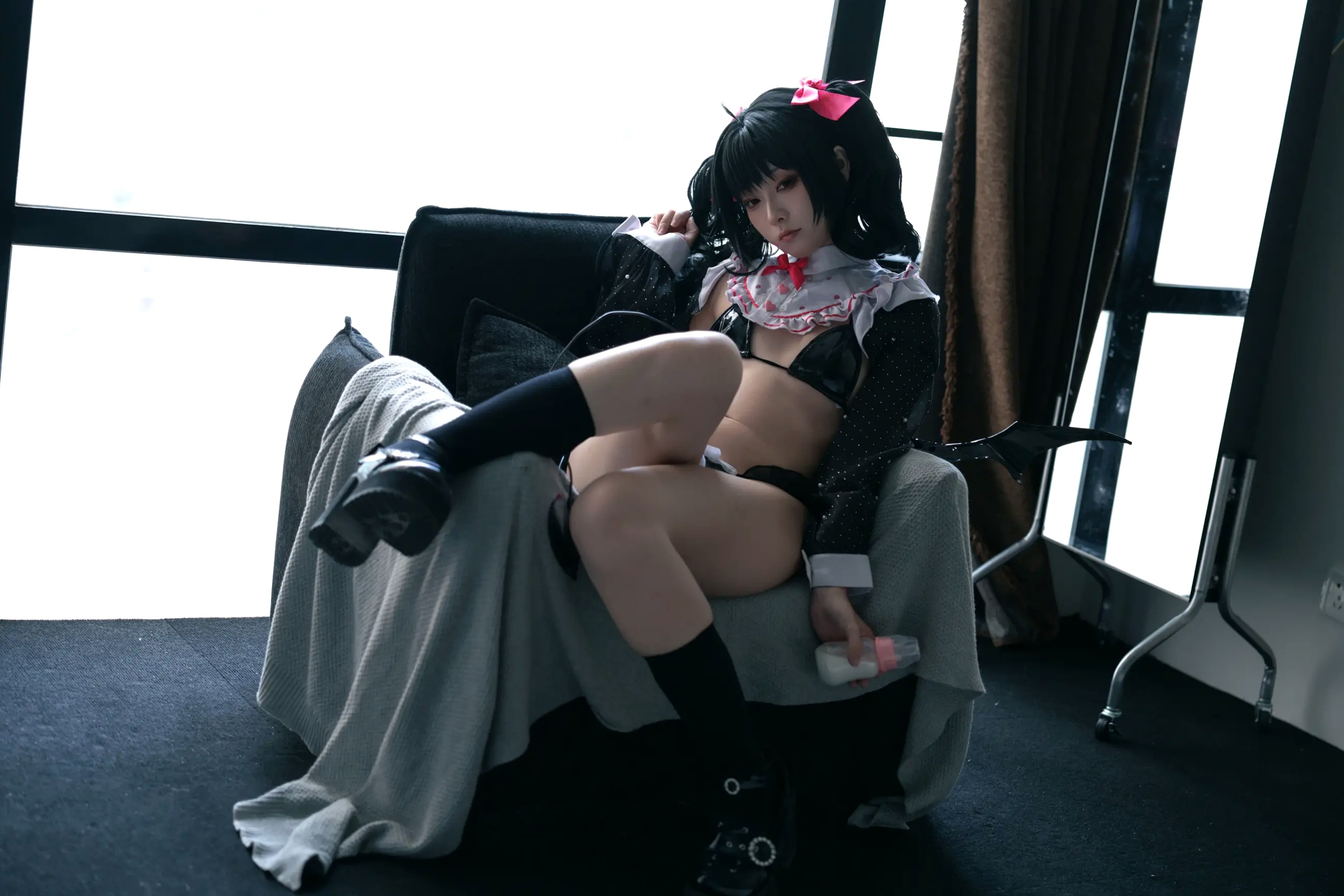 G44不会受伤 - 紫乃：迷人二次元少女cosplay私房写真