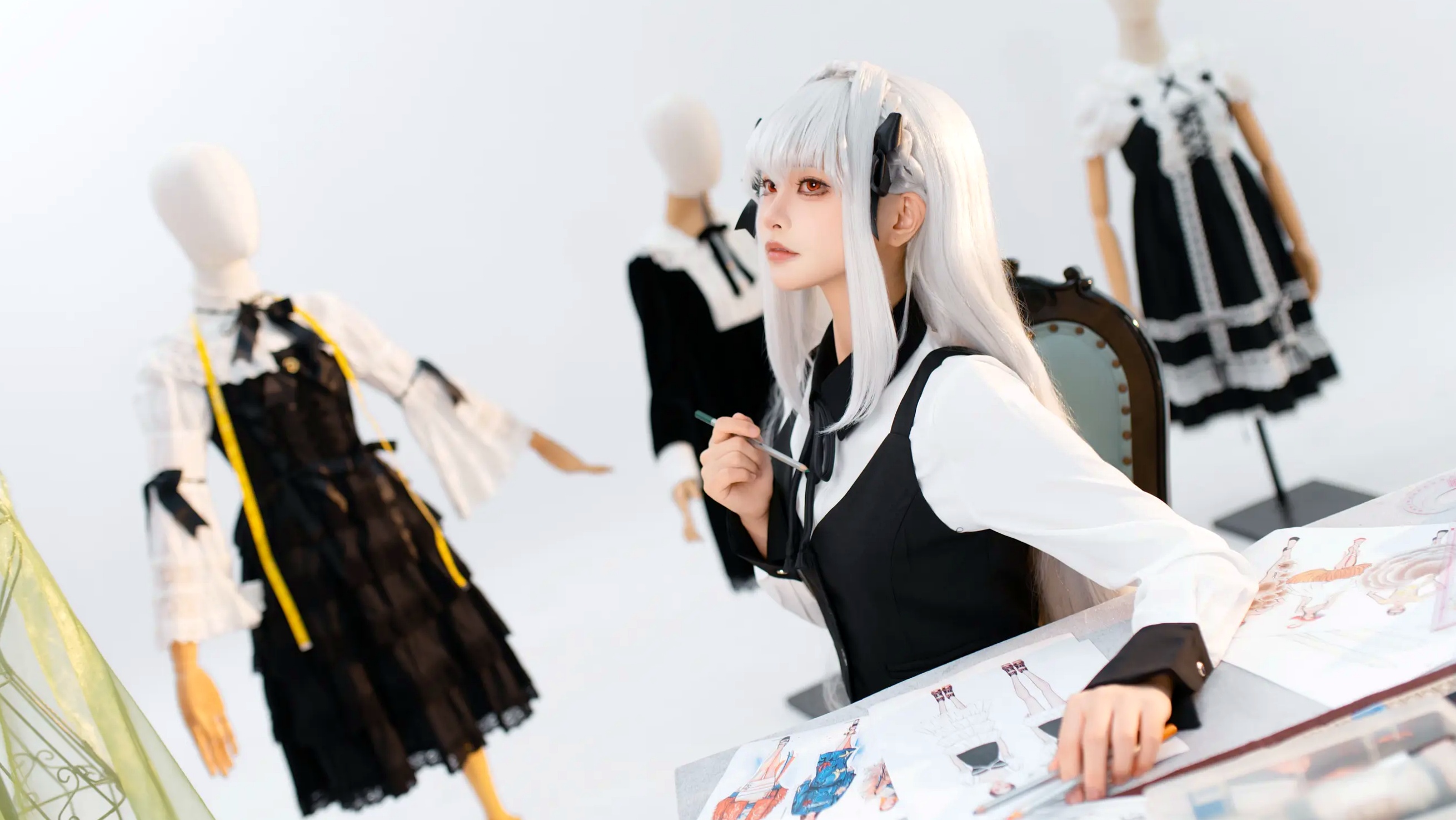 Gallery - Shiina - 樱小路 露娜 常服 二次元角色扮演制服私房写真 [23P]角色扮演制服冷艳清纯 女神私房照_秀色女神 - image 5