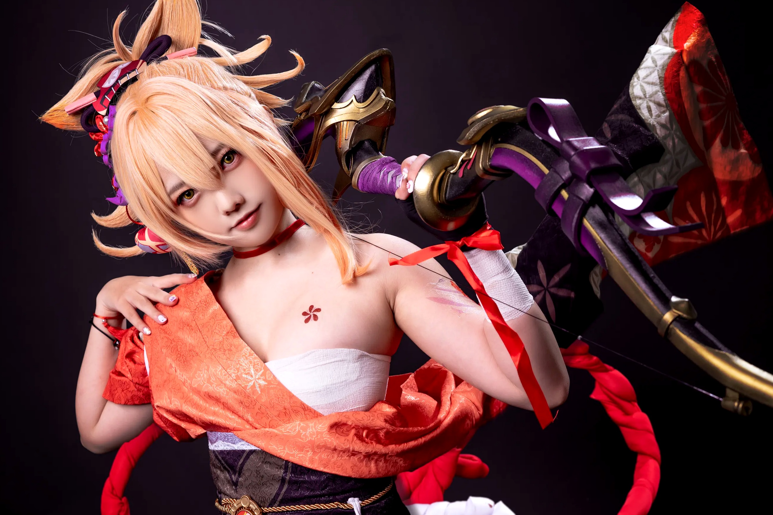 Gallery - Messie Huang - Yoimiya 宵宫角色扮演和服性感美臀大尺度私房照 [42P]角色扮演和服性感美臀大尺度 女神私房照_秀色女神 - image 2