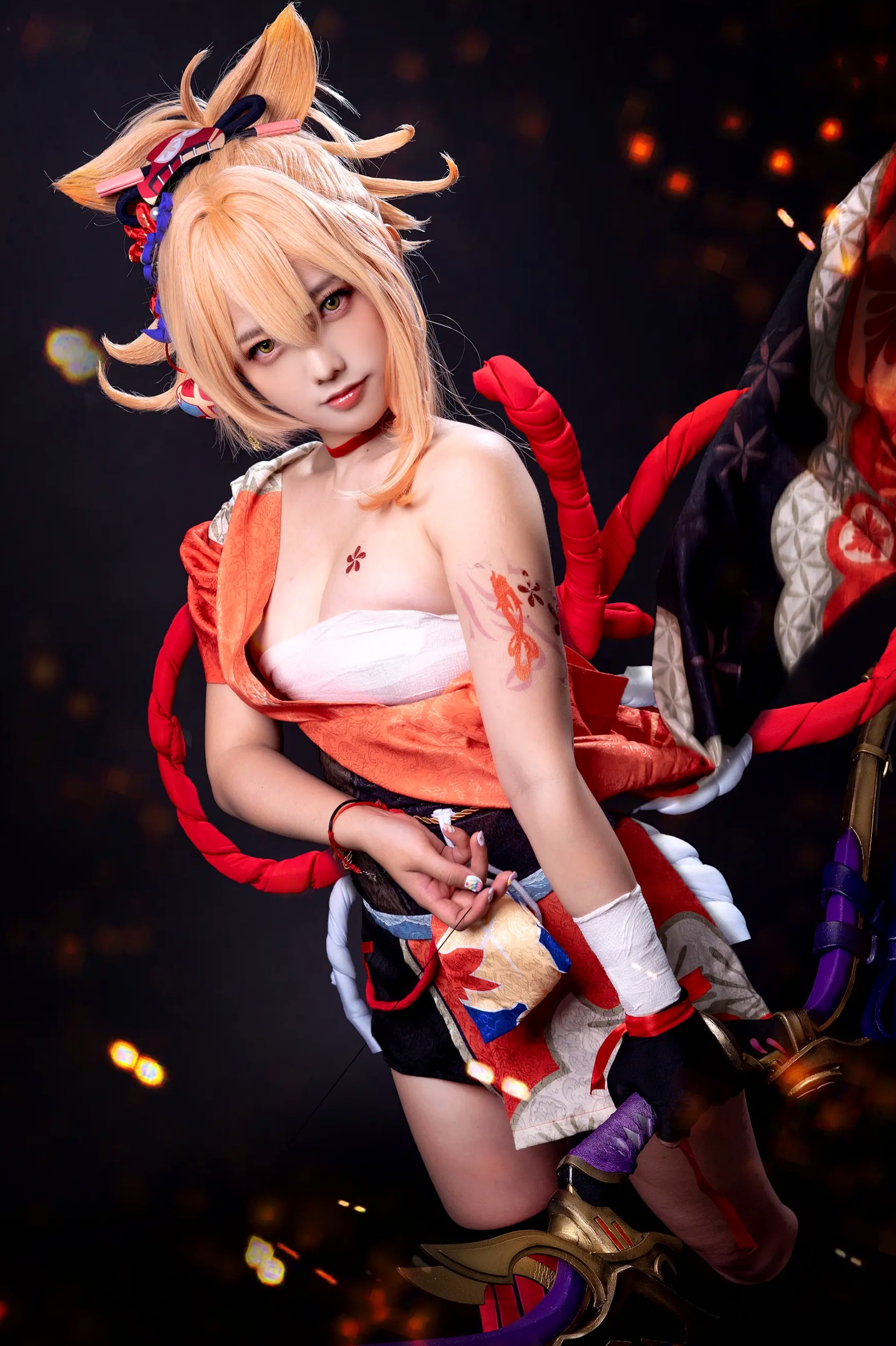 Gallery - Messie Huang - Yoimiya 宵宫角色扮演和服性感美臀大尺度私房照 [42P]角色扮演和服性感美臀大尺度 女神私房照_秀色女神 - image 3
