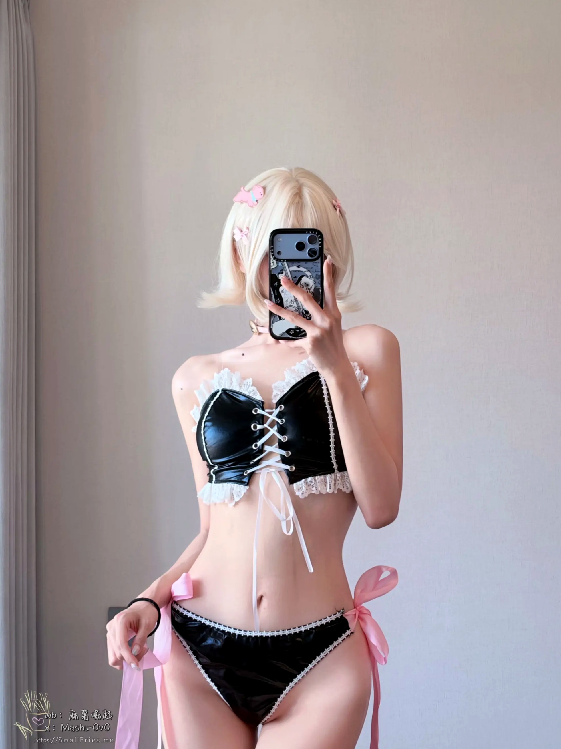 Gallery - 麻薯好吃 - 蝴蝶结礼物 [50P] 女神私房照_秀色女神 - image 5