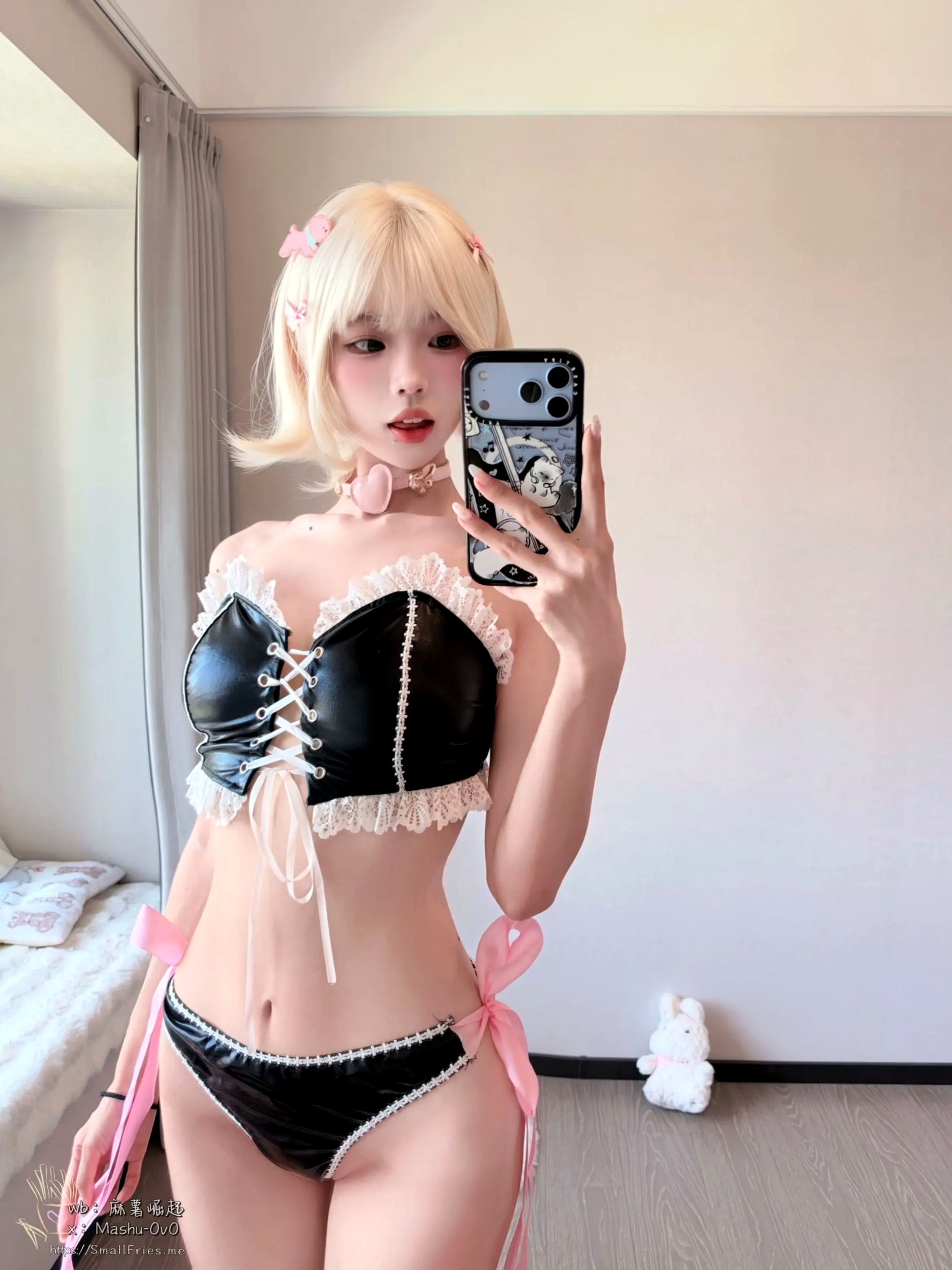 Gallery - 麻薯好吃 - 蝴蝶结礼物 [50P] 女神私房照_秀色女神 - image 6
