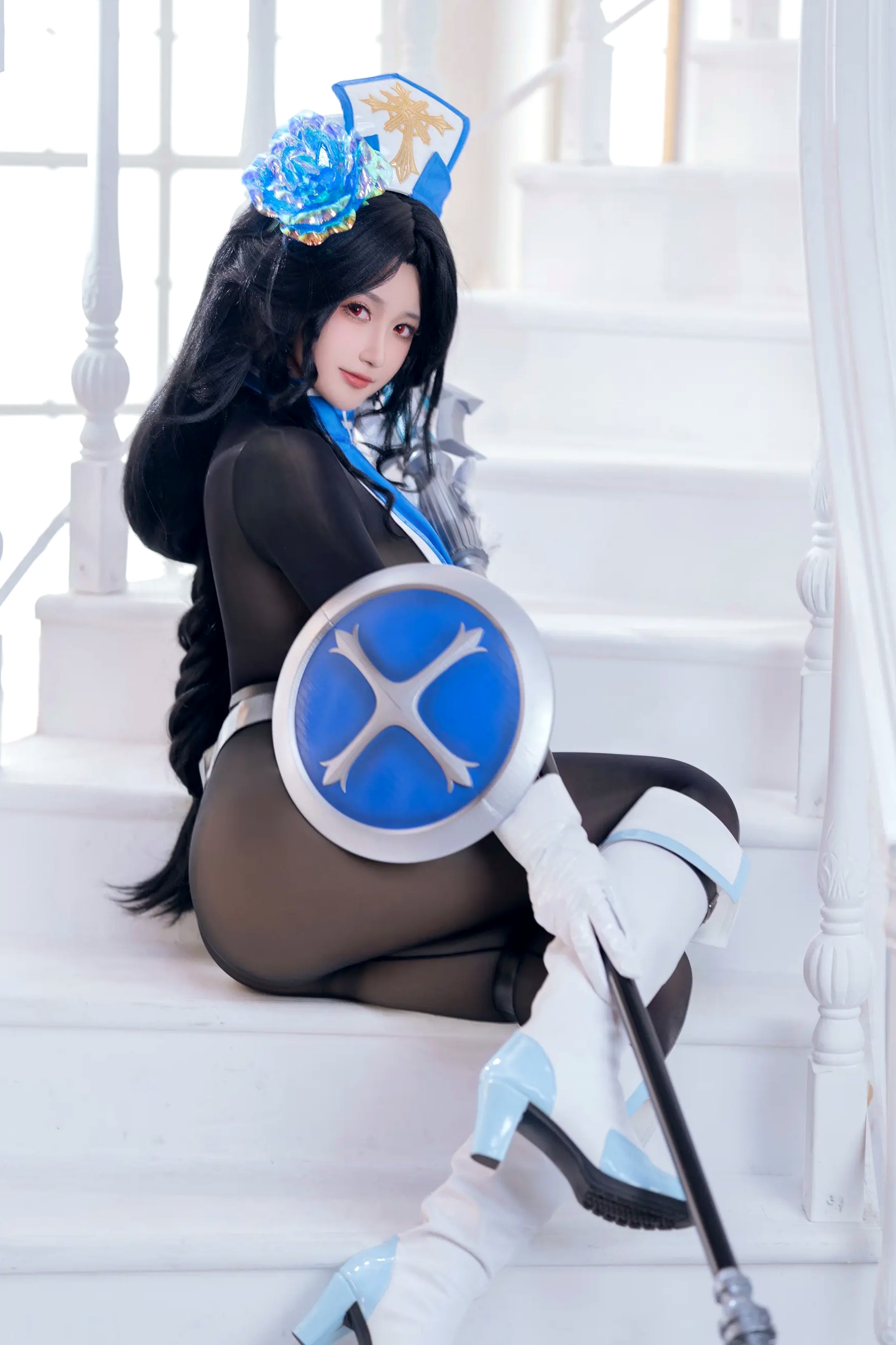 溯兮sukki - 梅登 [22P] 游戏角色扮演 紧身衣制服 美腿诱惑