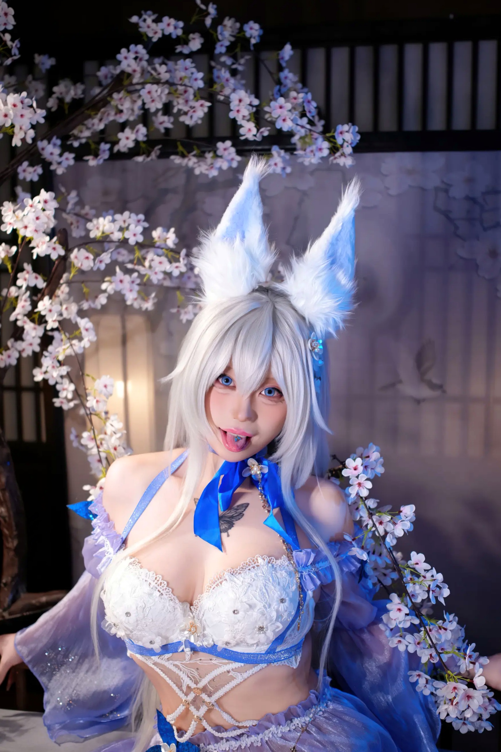 Gallery - 叉烧hibiki - 碧蓝航线 信浓 樱花私房大尺度角色扮演性感美图 [101P]角色扮演私房照大尺度性感诱惑气质尤物 女神私房照_秀色女神 - image 8