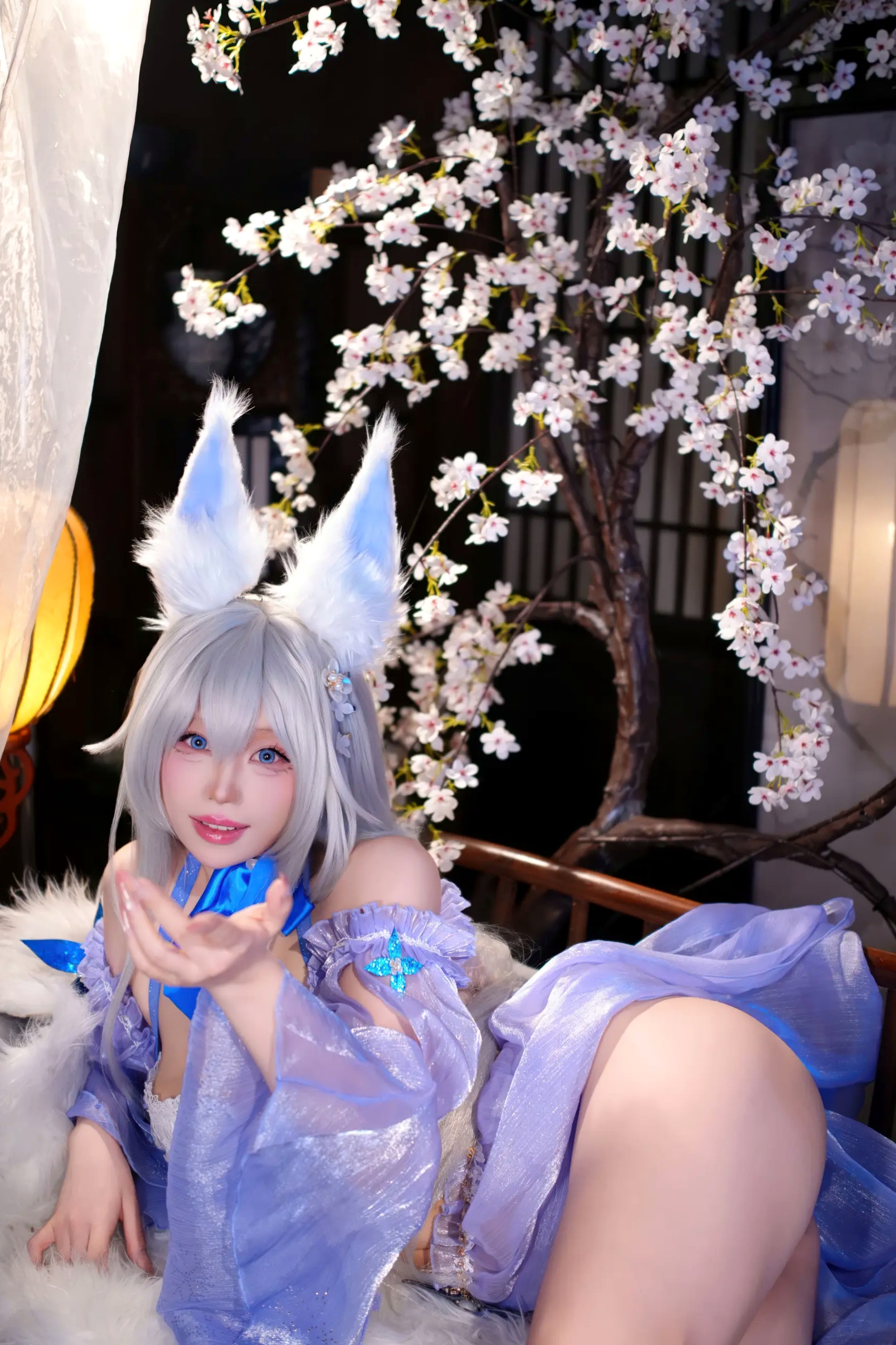 叉烧hibiki - 碧蓝航线 信浓 樱花私房大尺度角色扮演性感美图 [101P]