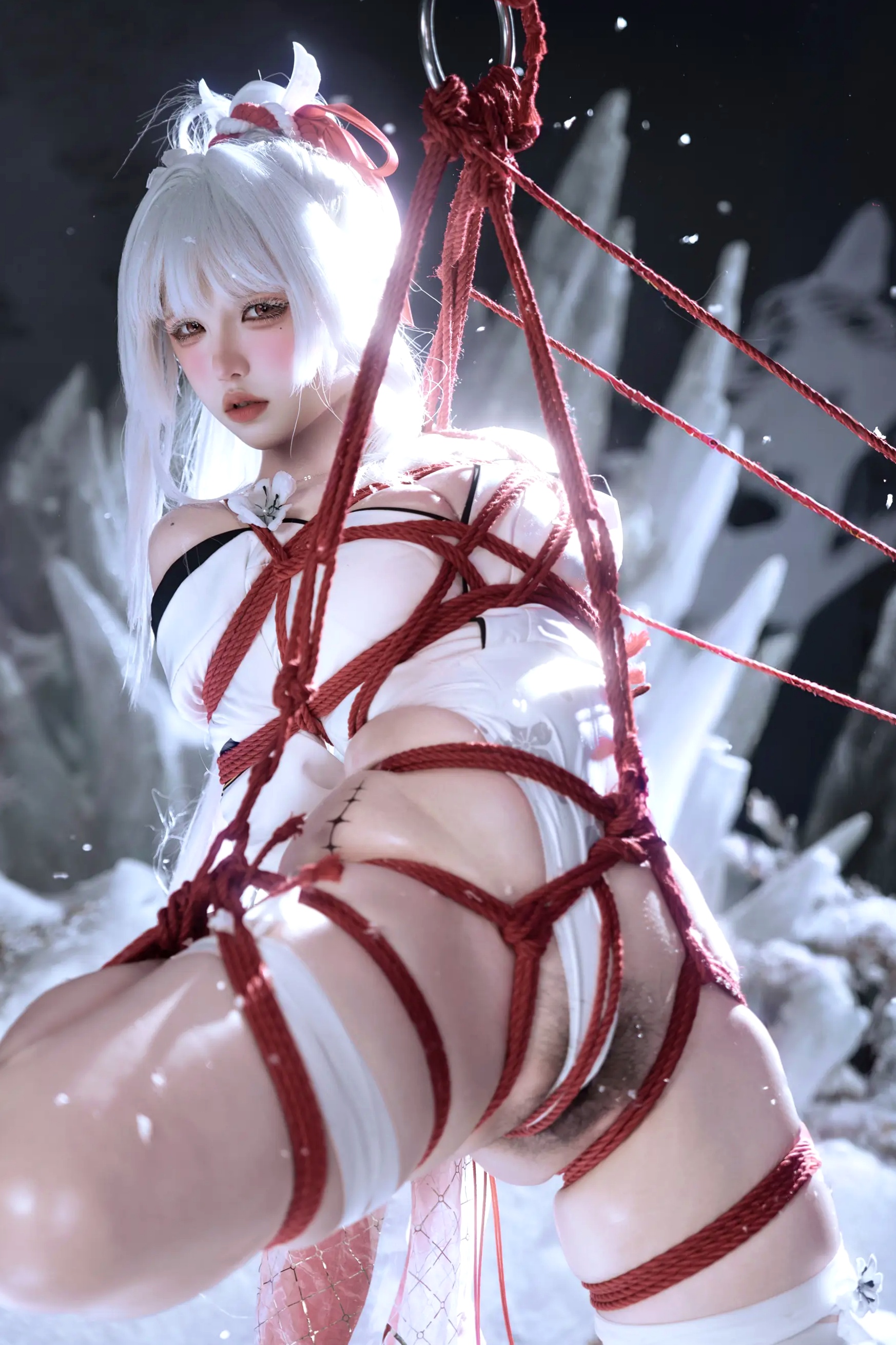 鬼马少女阿薰kaOri - 绯雪 冰雪COS大尺度私房写真 [204P]