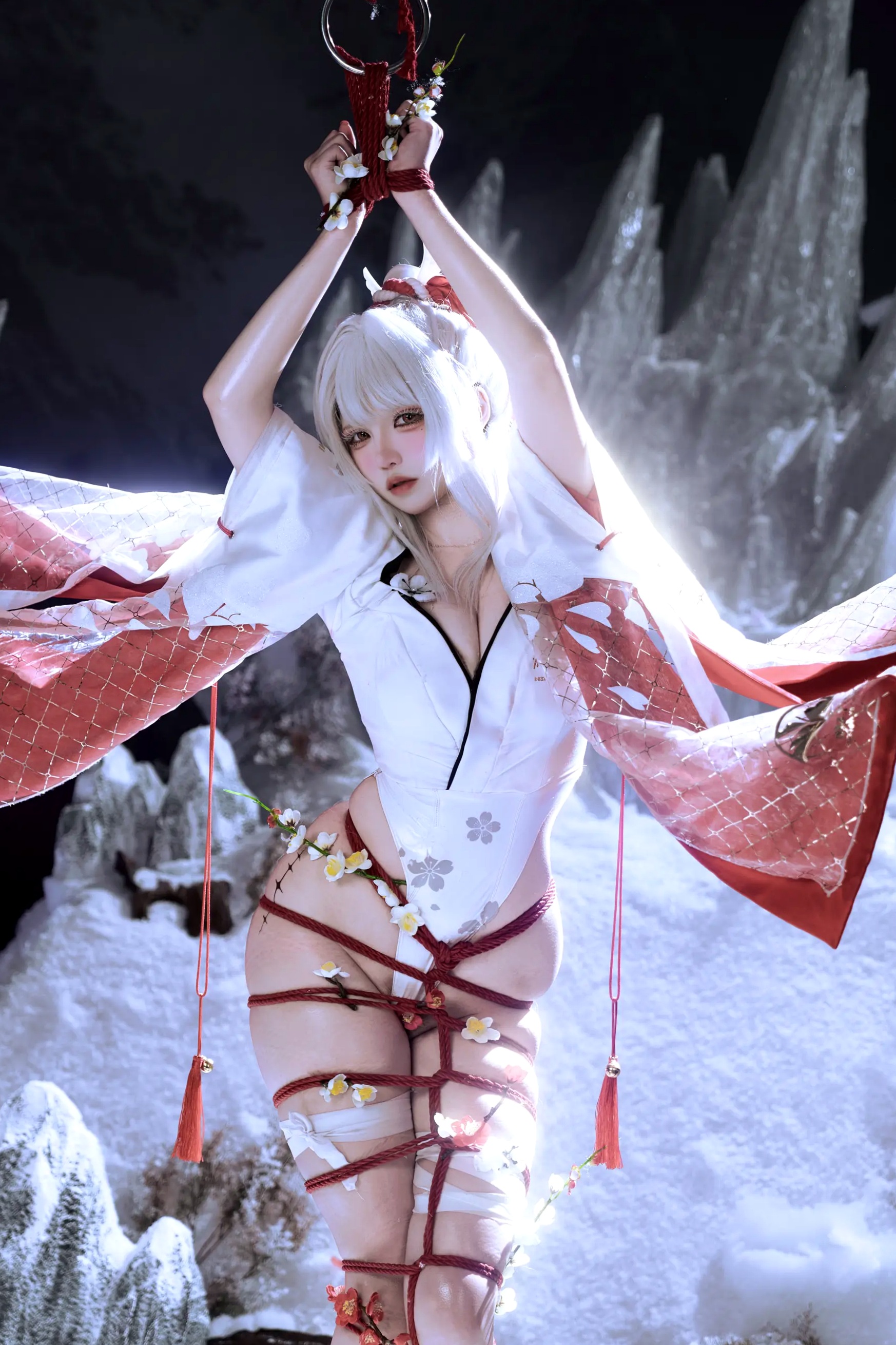 鬼马少女阿薰kaOri - 绯雪 冰雪COS大尺度私房写真 [204P]