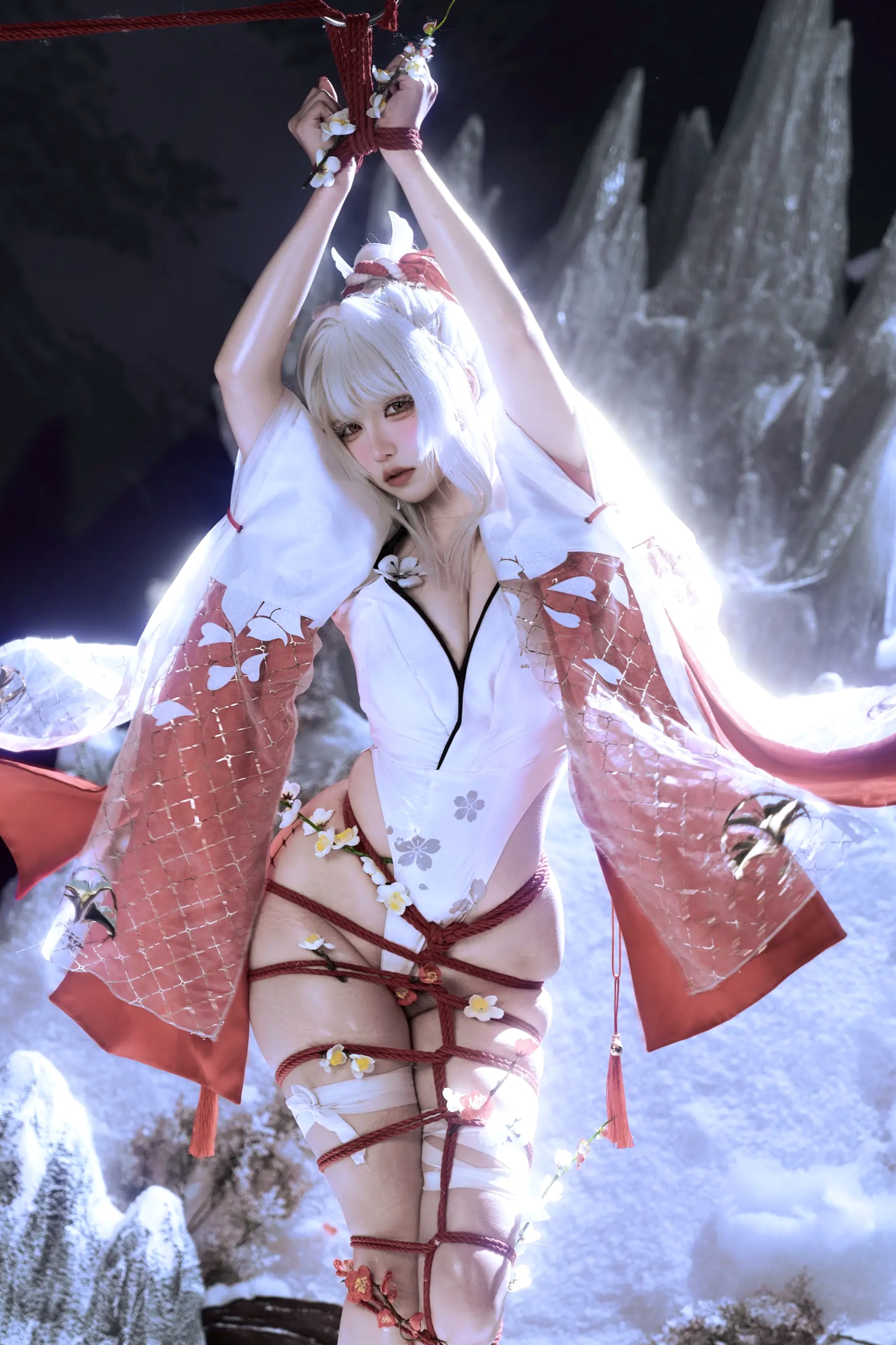 鬼马少女阿薰kaOri - 绯雪 冰雪COS大尺度私房写真 [204P]