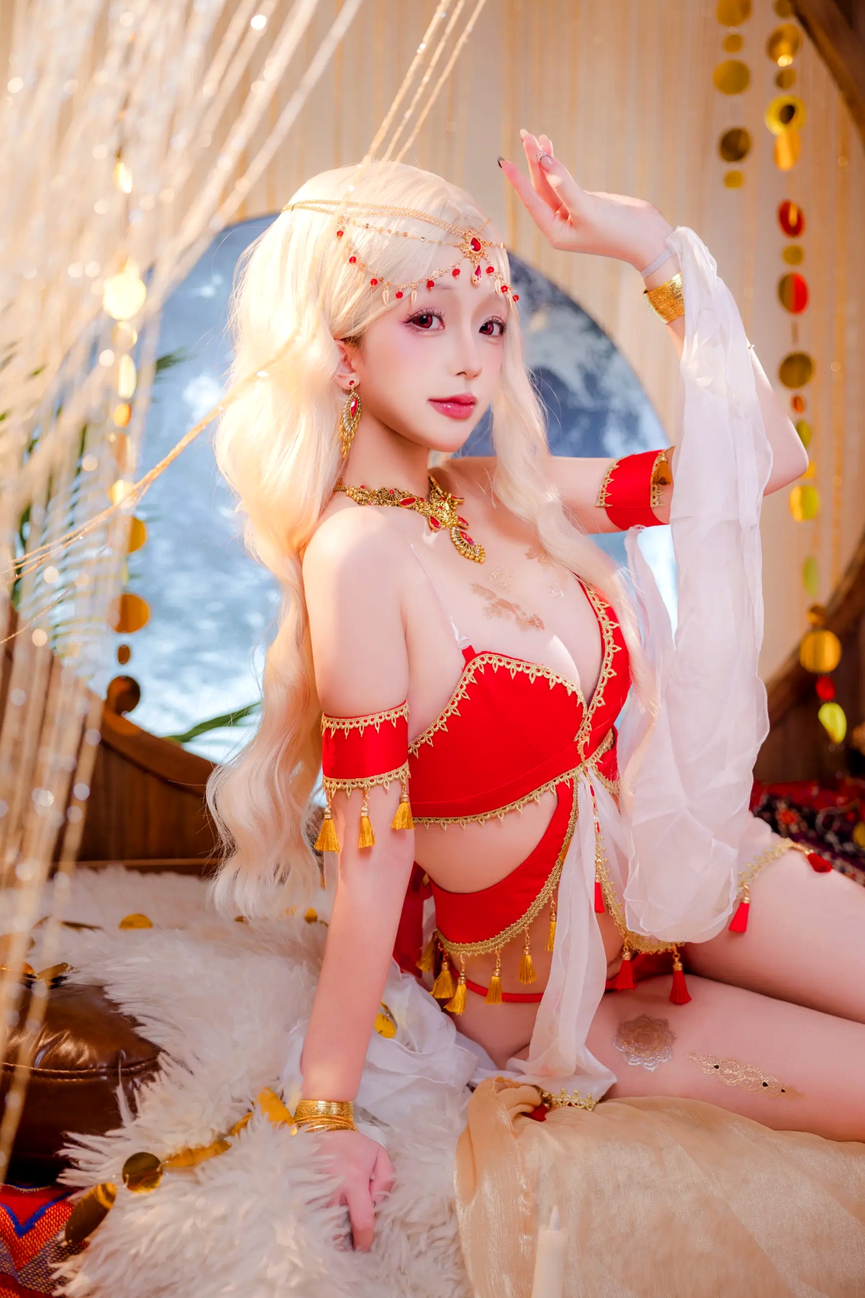 Cosplay日奈娇 - 舞姬 [140P]