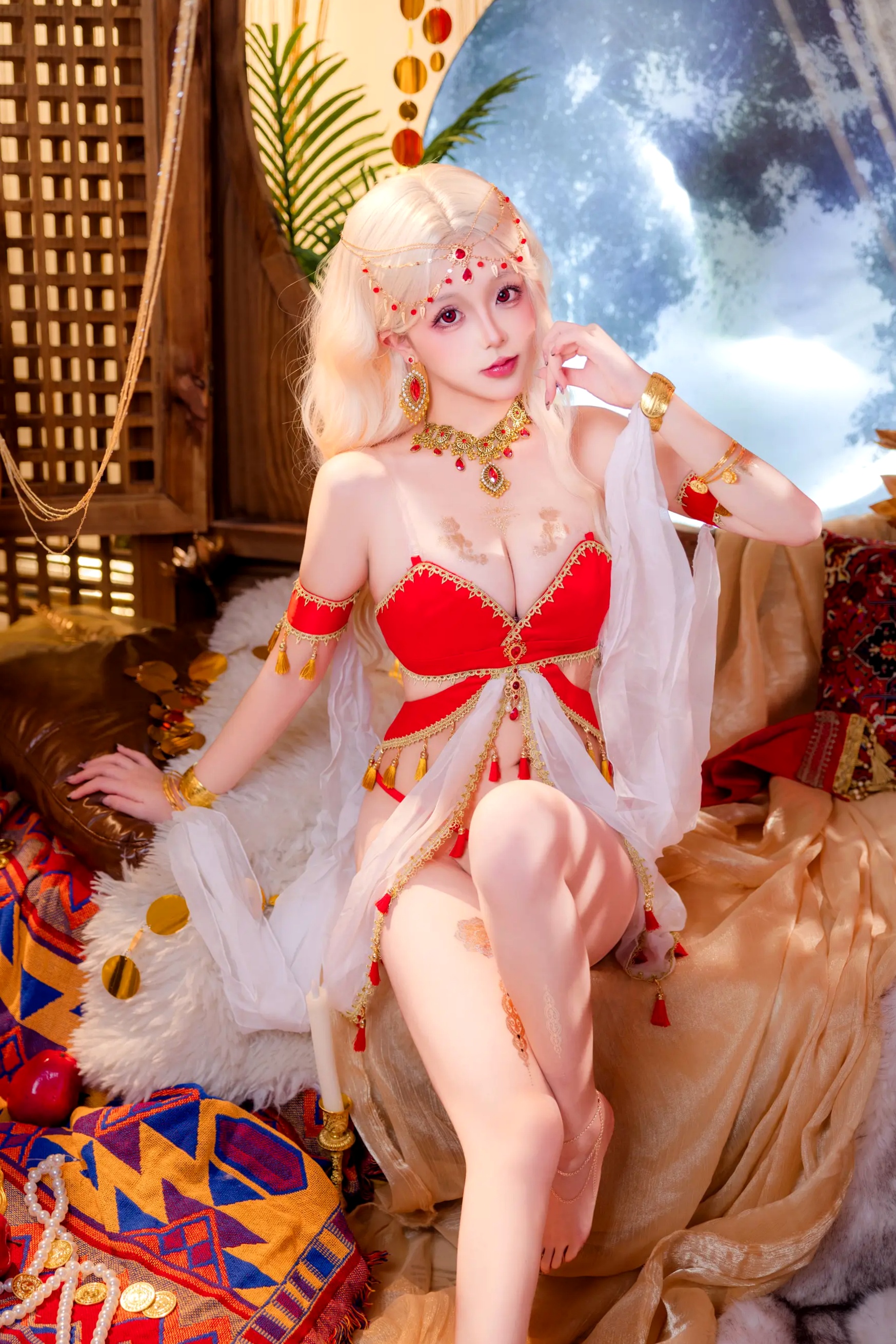 Cosplay日奈娇 - 舞姬 [140P]