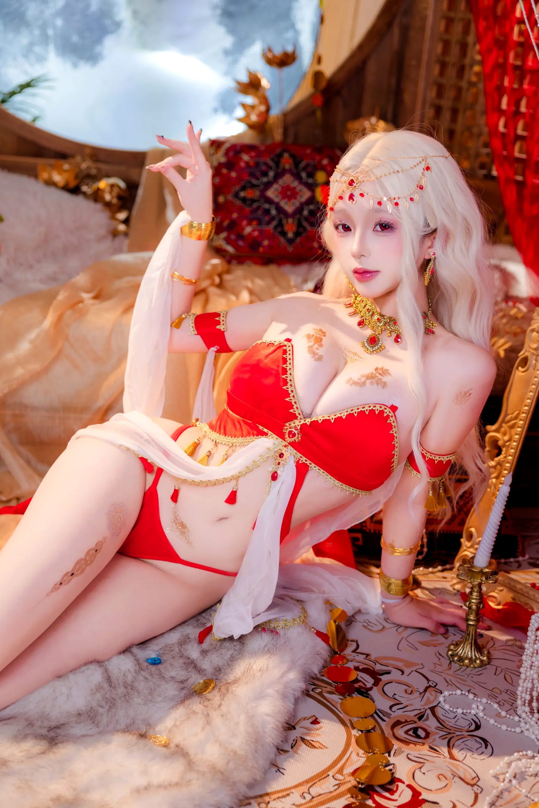 Cosplay日奈娇 - 舞姬 [140P]