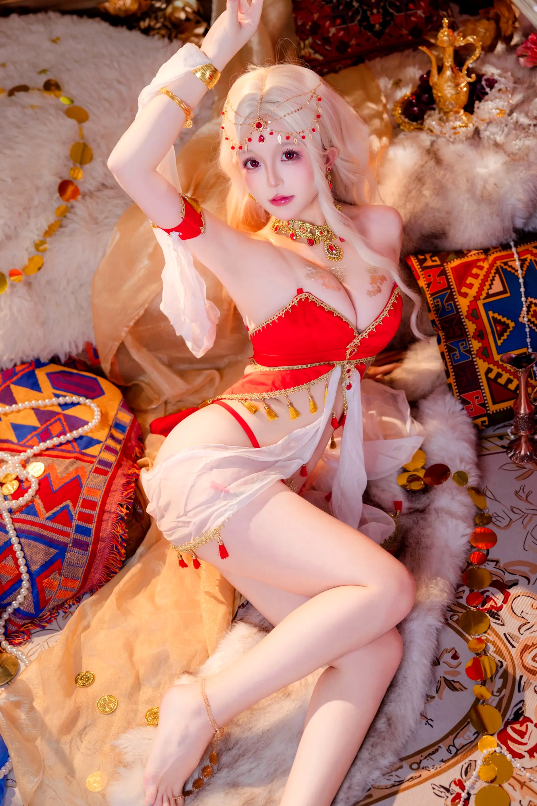 Cosplay日奈娇 - 舞姬 [140P]