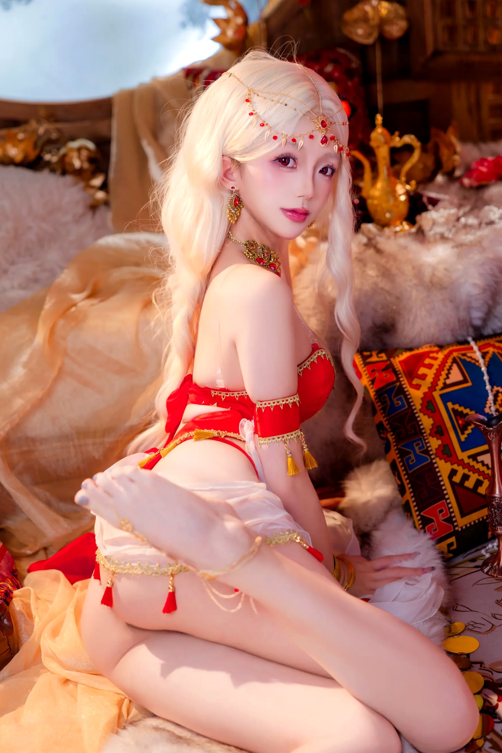 Cosplay日奈娇 - 舞姬 [140P]