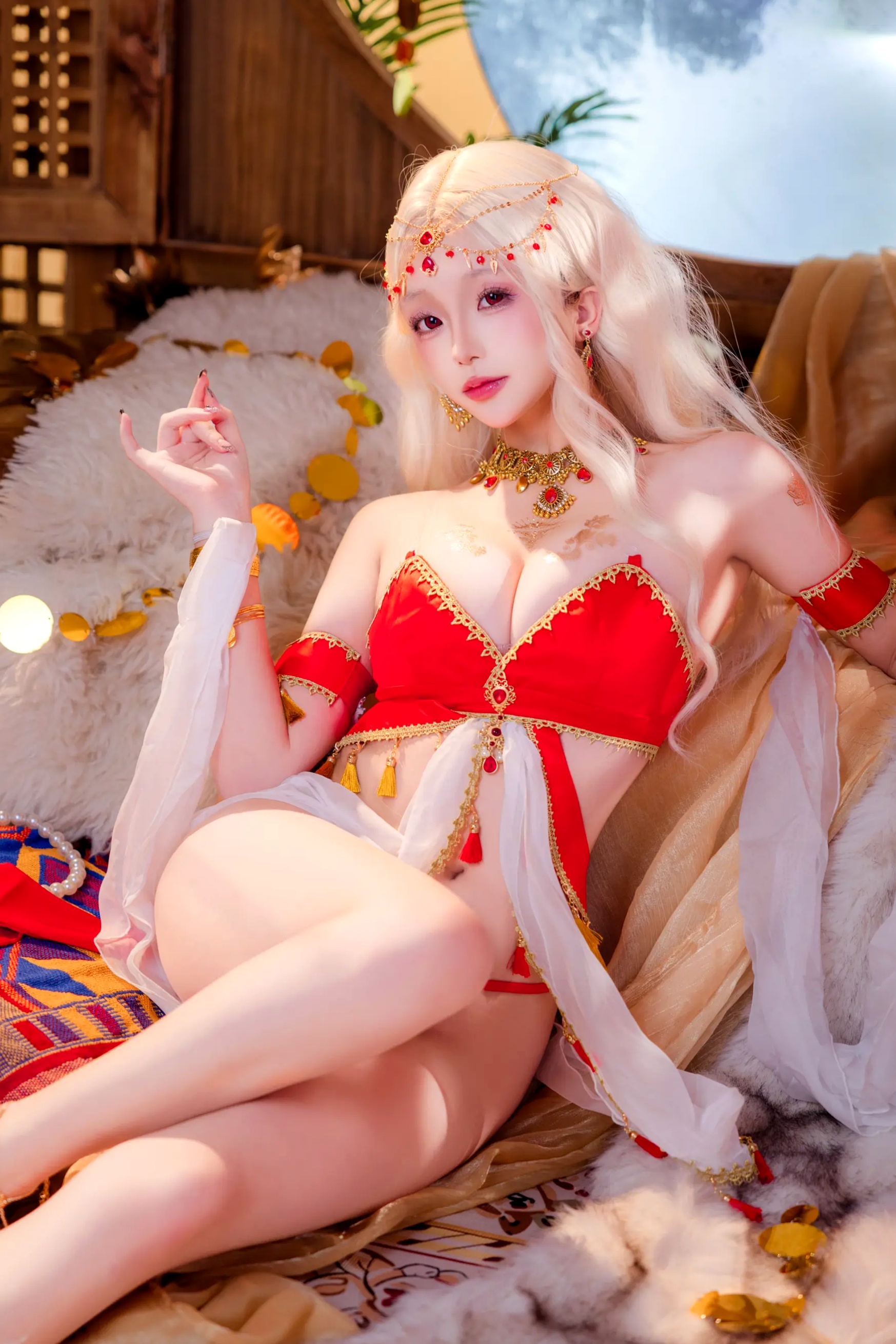 Cosplay日奈娇 - 舞姬 [140P]