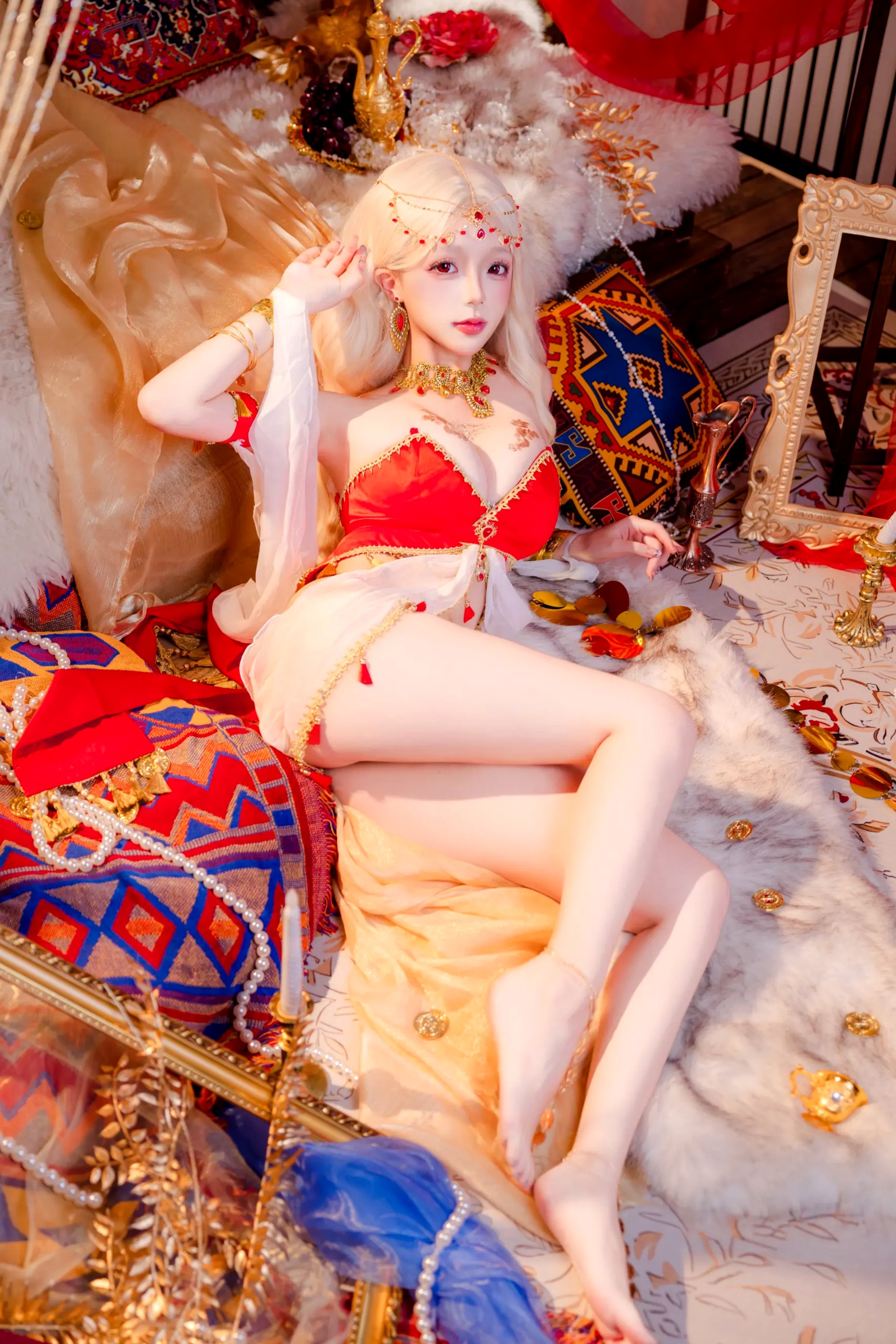 Cosplay日奈娇 - 舞姬 [140P]