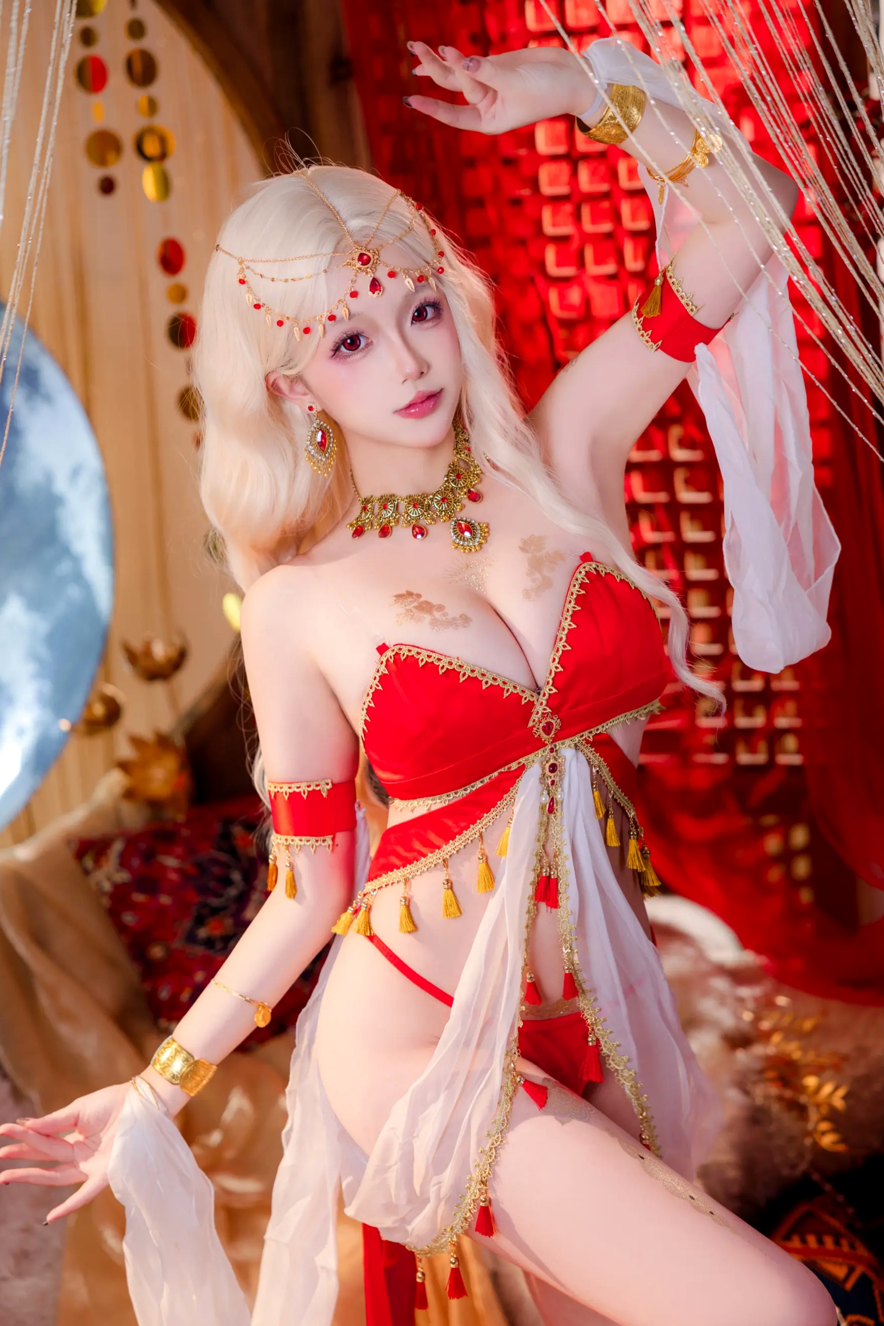 Cosplay日奈娇 - 舞姬 [140P]