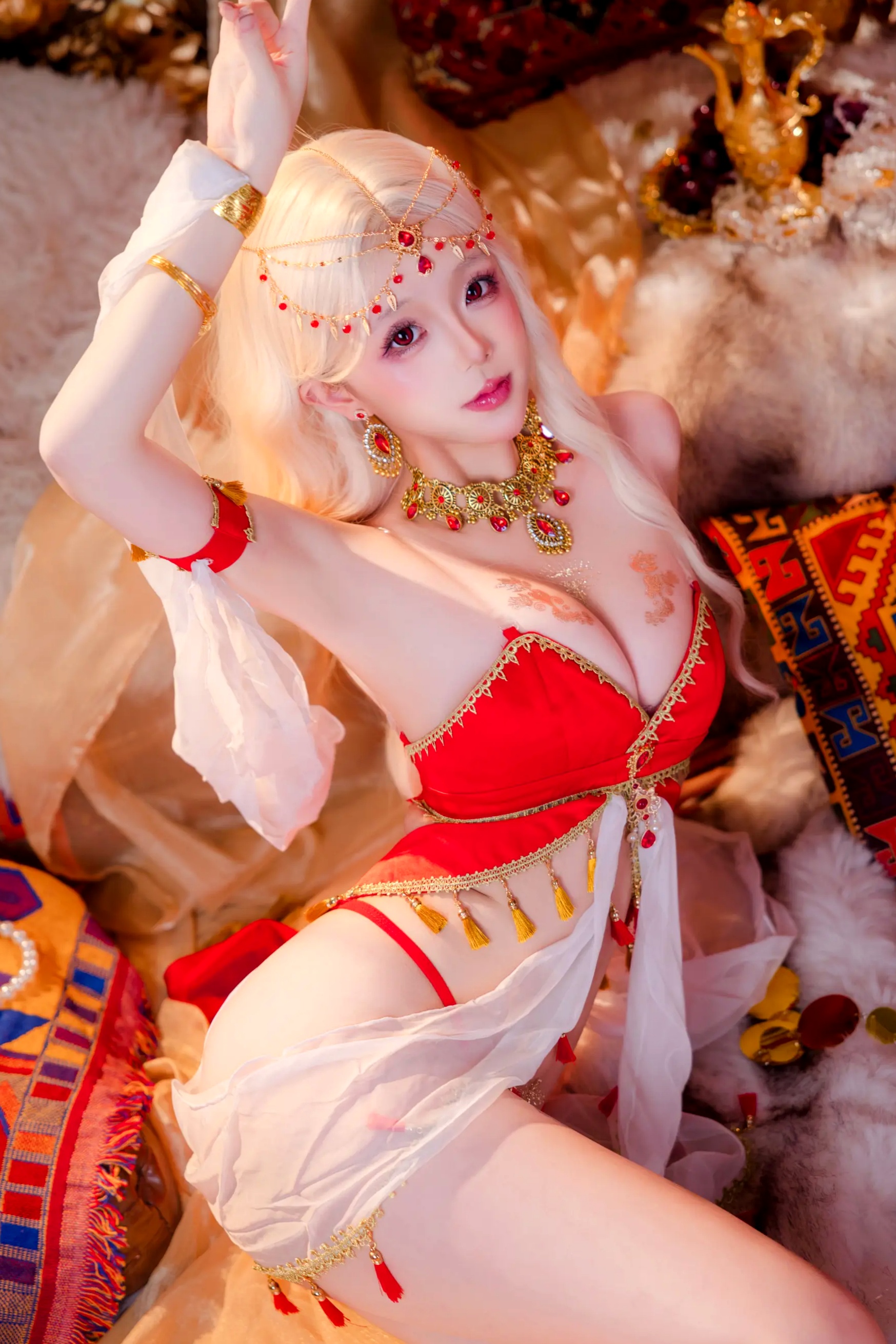 Cosplay日奈娇 - 舞姬 [140P]