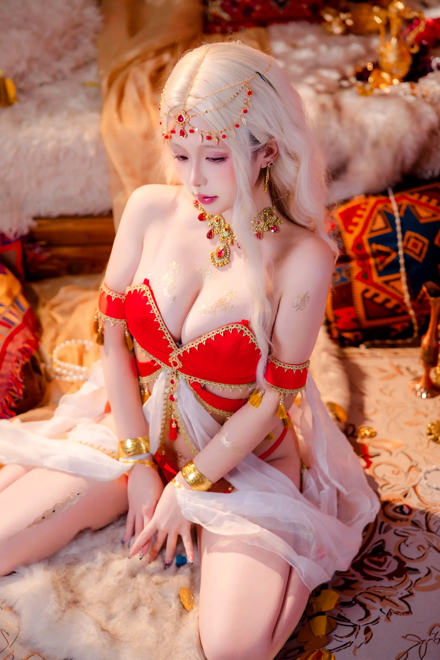Cosplay日奈娇 - 舞姬 [140P]