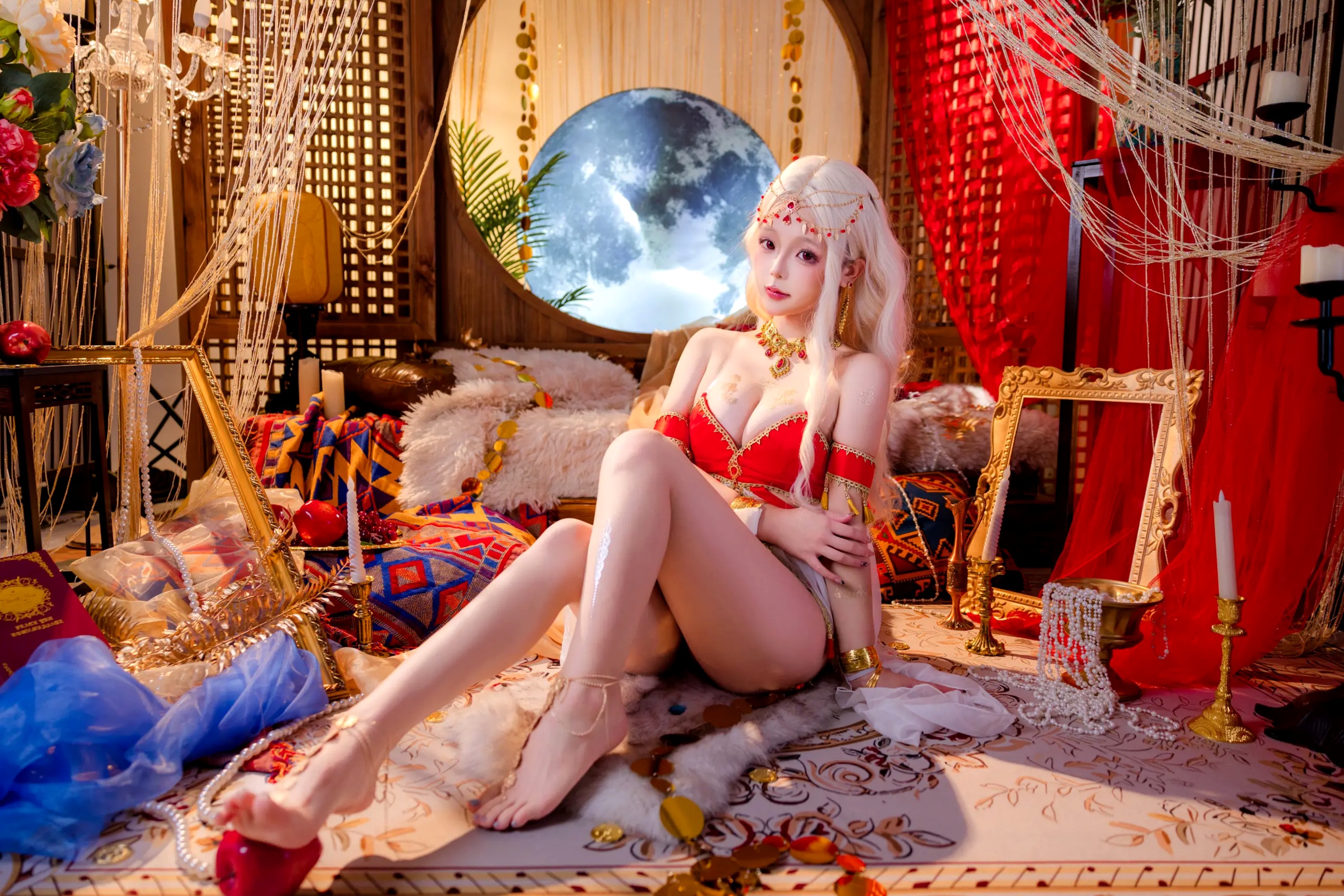 Cosplay日奈娇 - 舞姬 [140P]