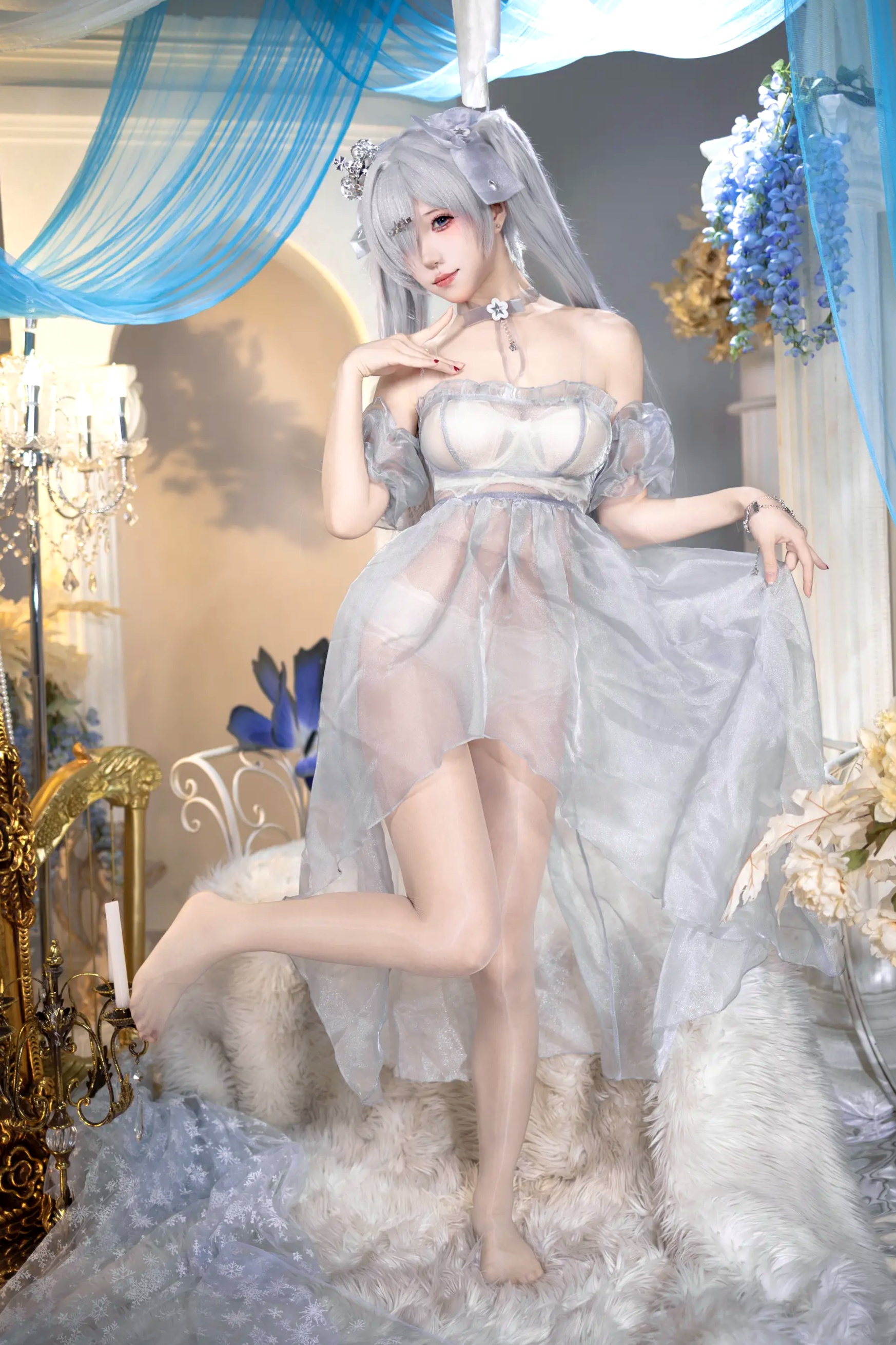 脆糕yaki - NIKKE 灰姑娘 水晶公主 角色扮演私房照 美腿丝袜诱惑 [71P]