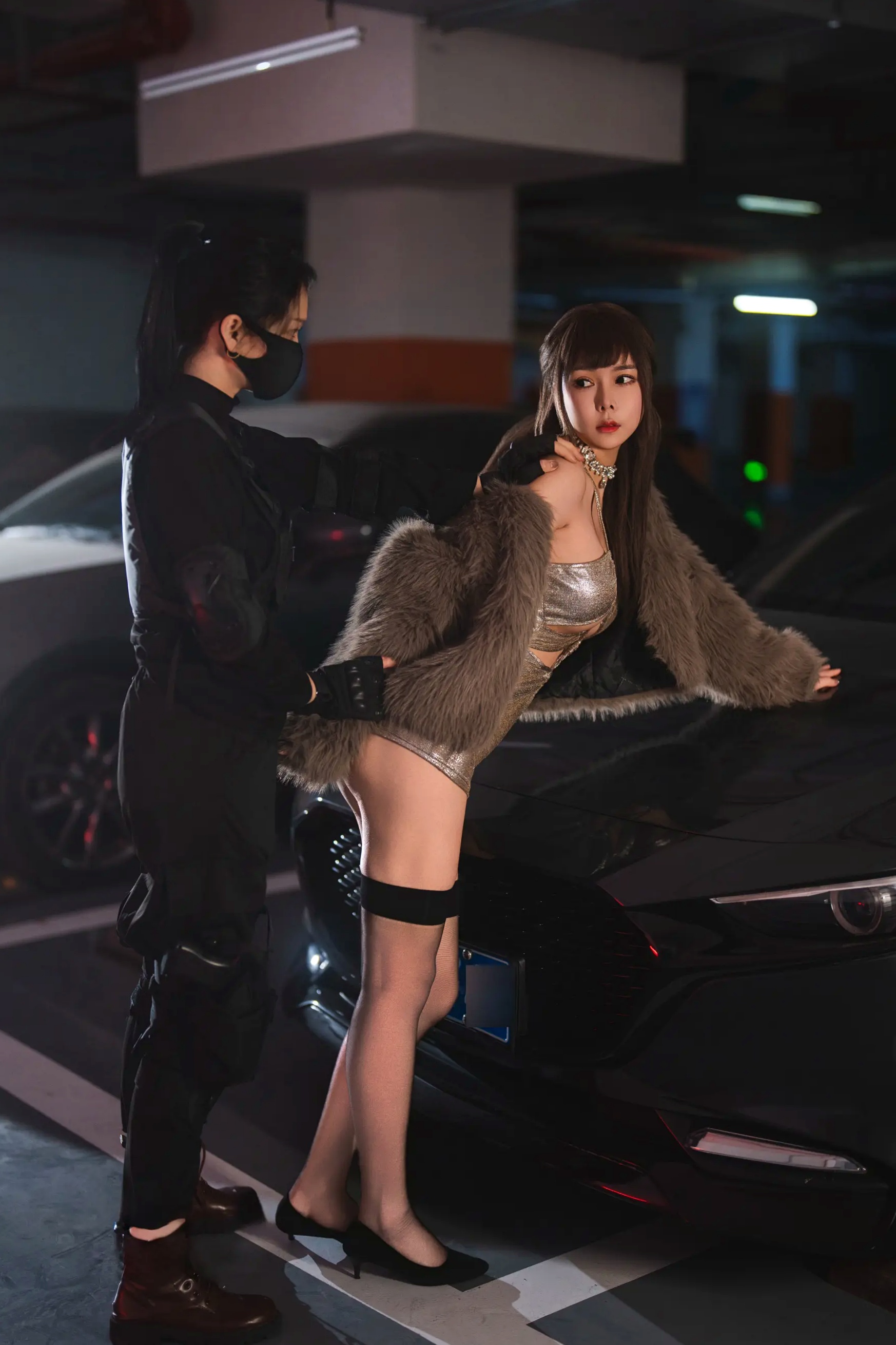 亚马逊鲶鱼 - 女明星 停车场角色扮演大尺度诱惑私房写真 [80P]