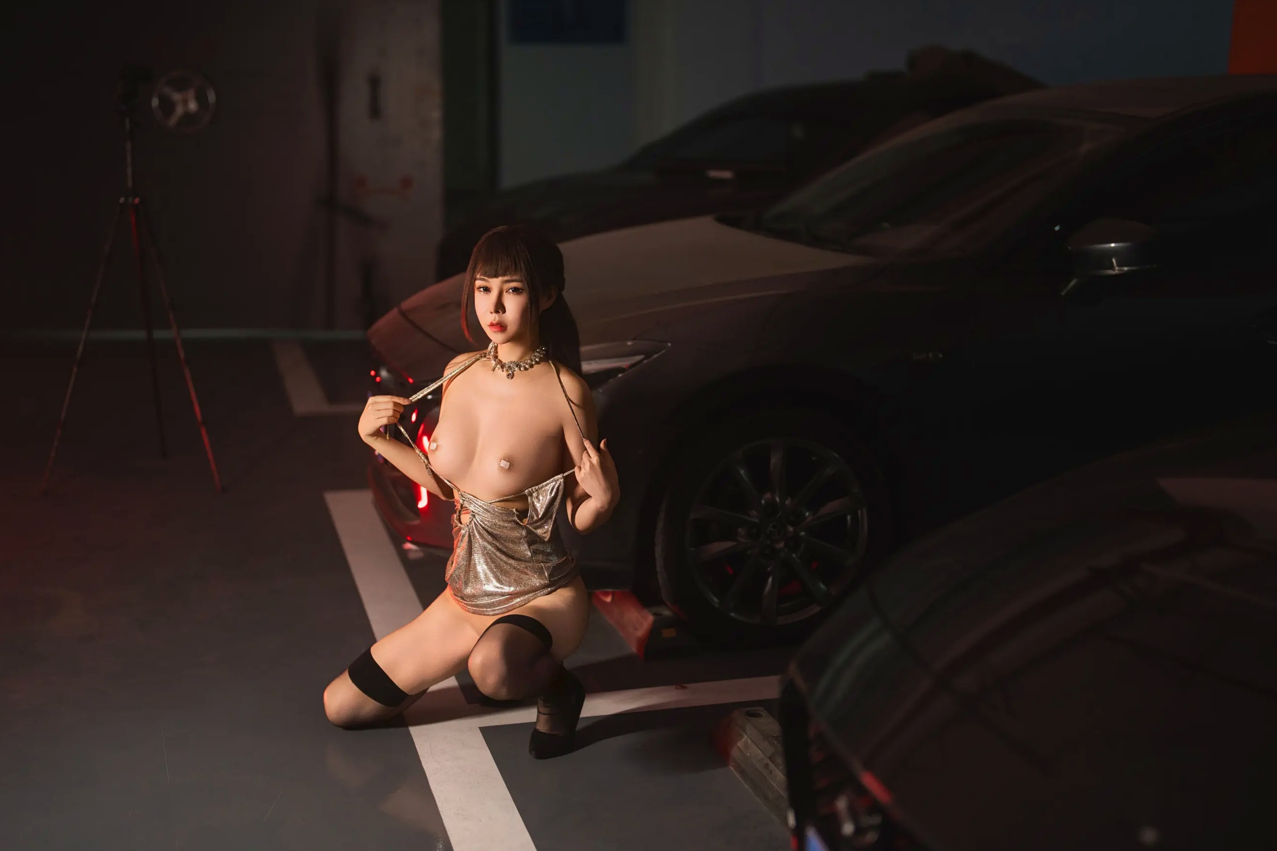 亚马逊鲶鱼 - 女明星 停车场角色扮演大尺度诱惑私房写真 [80P]