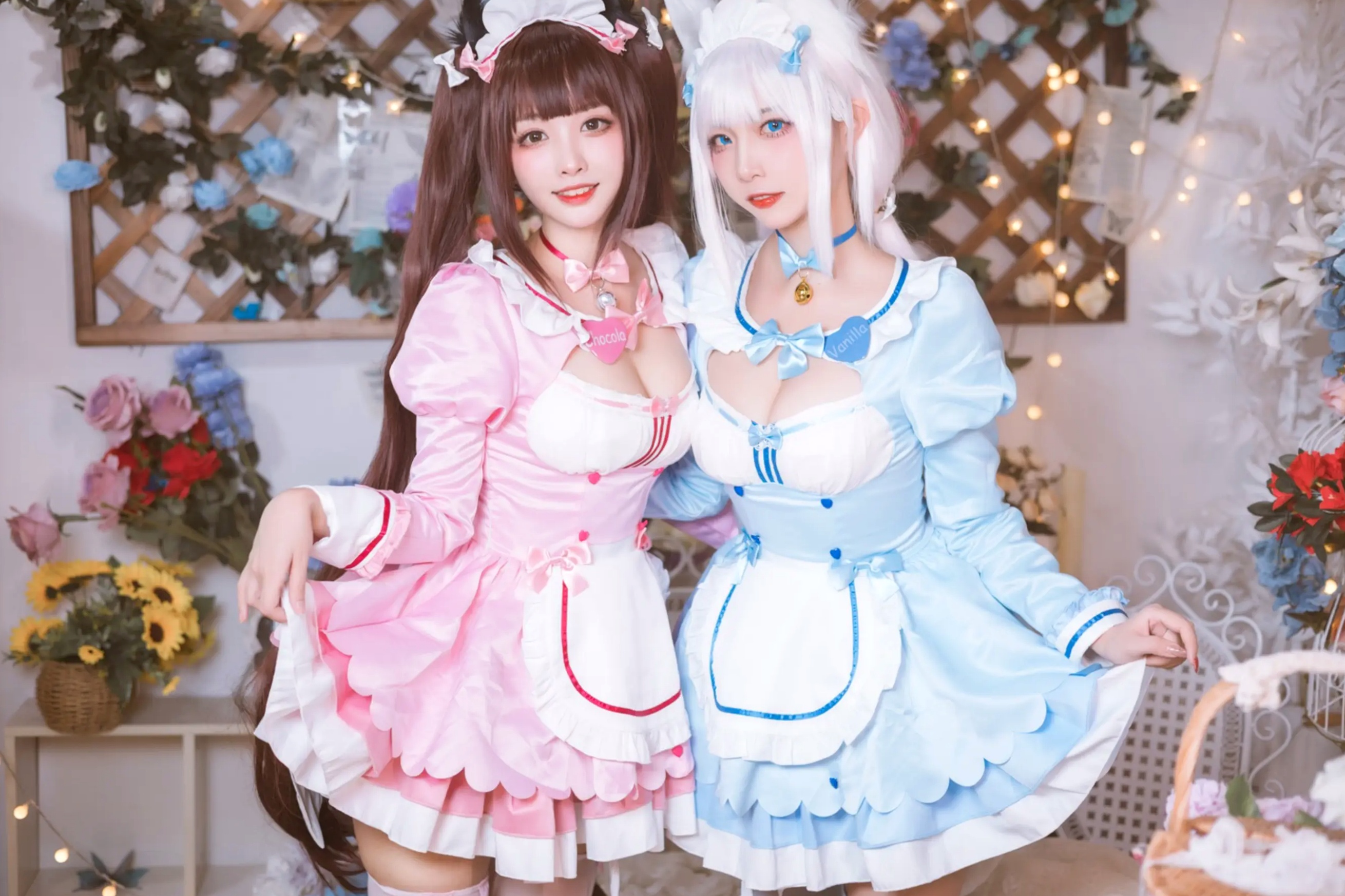 二佐Nisa & 宫本桜 - 巧克力与香子兰女仆 [50P]