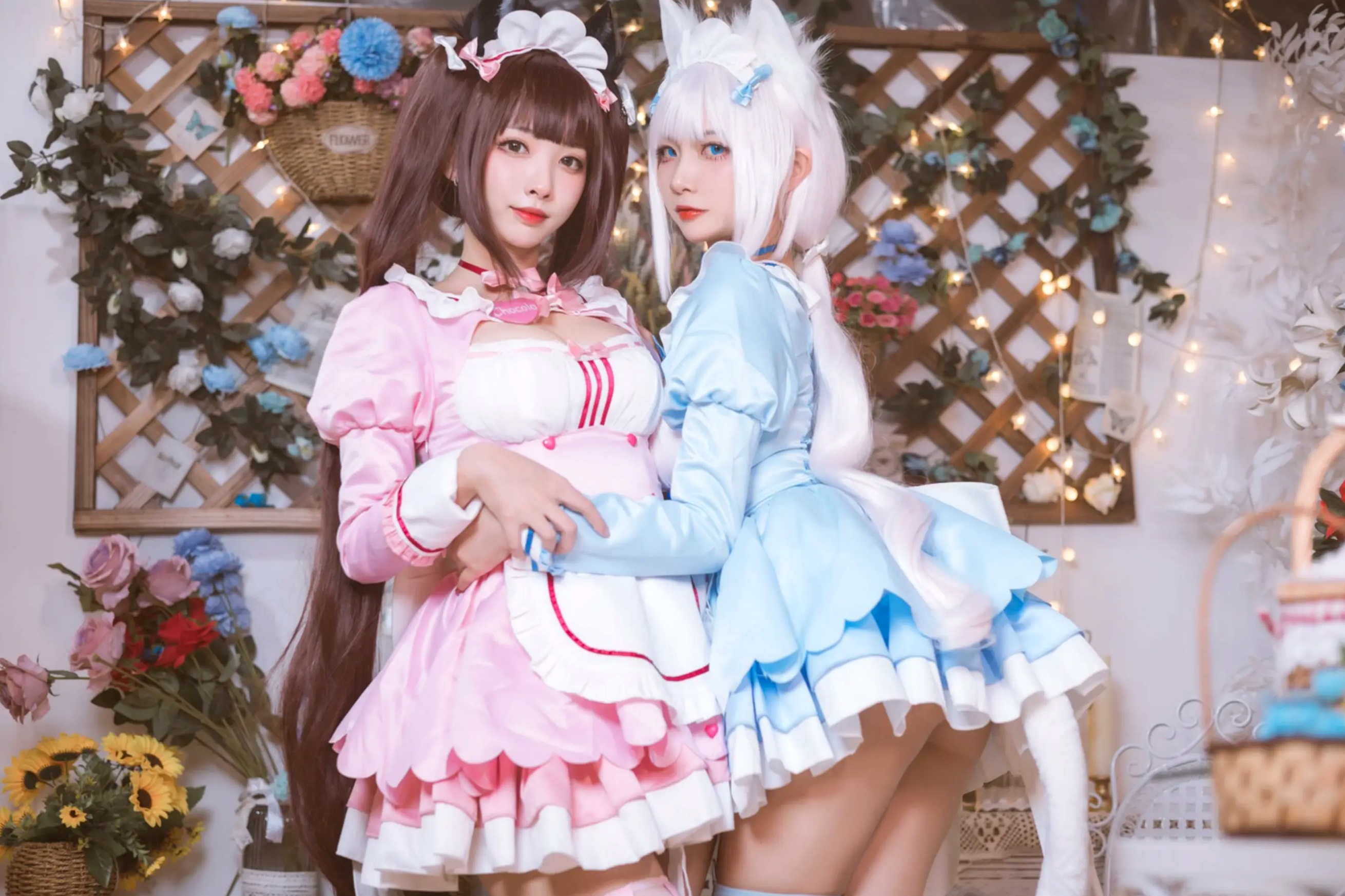 二佐Nisa & 宫本桜 - 巧克力与香子兰女仆 [50P]
