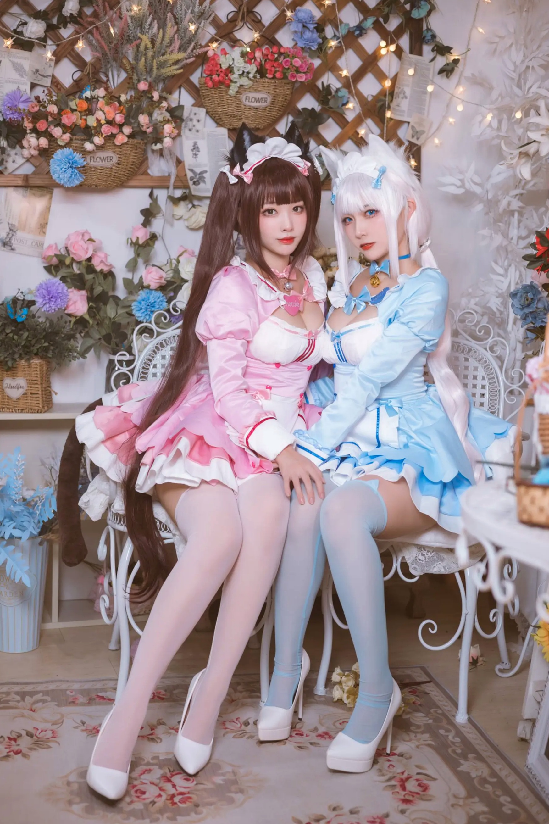 二佐Nisa & 宫本桜 - 巧克力与香子兰女仆 [50P]