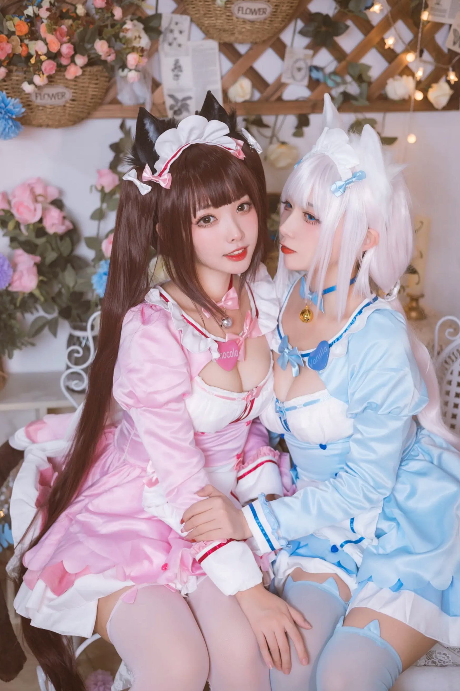 二佐Nisa & 宫本桜 - 巧克力与香子兰女仆 [50P]