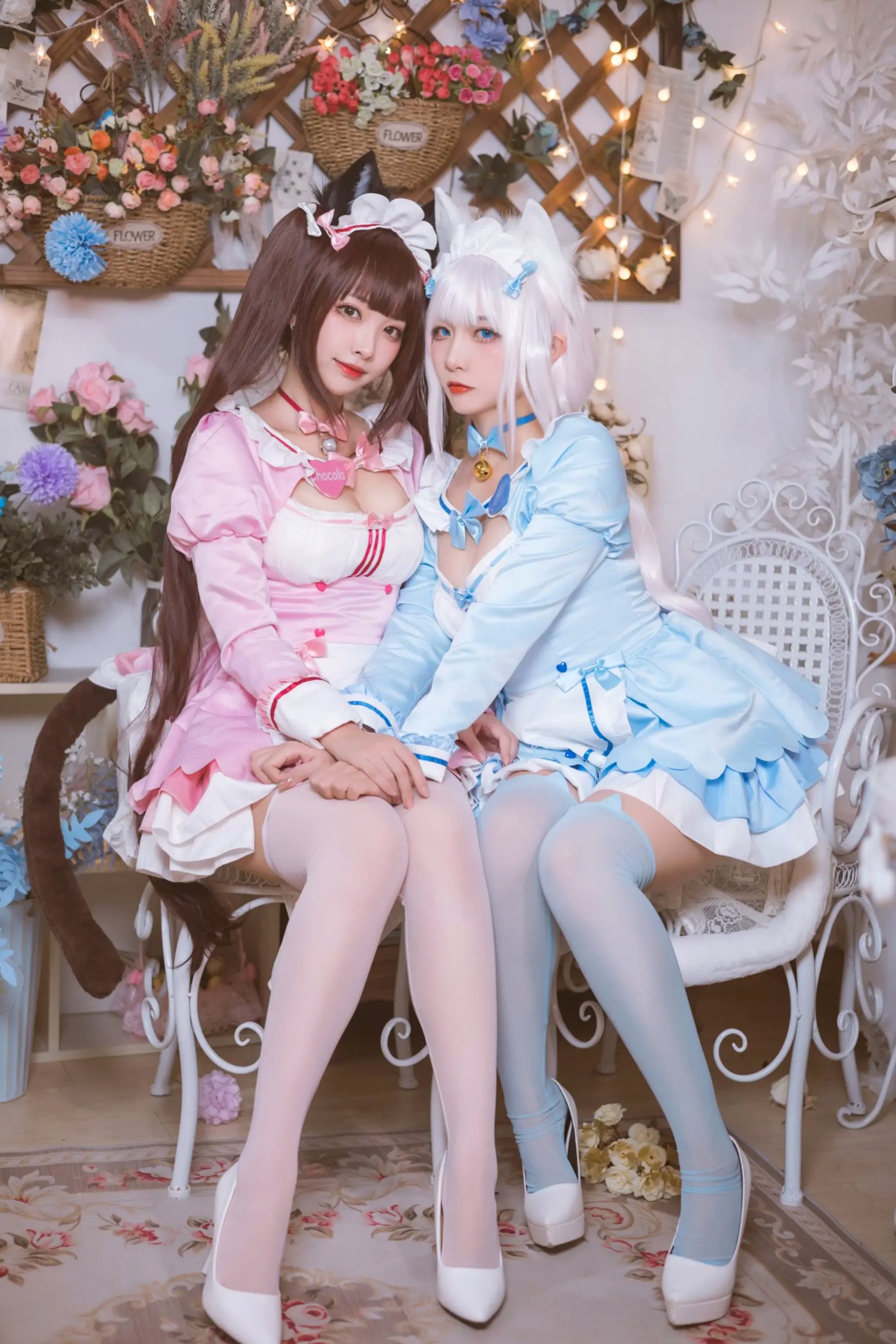二佐Nisa & 宫本桜 - 巧克力与香子兰女仆 [50P]