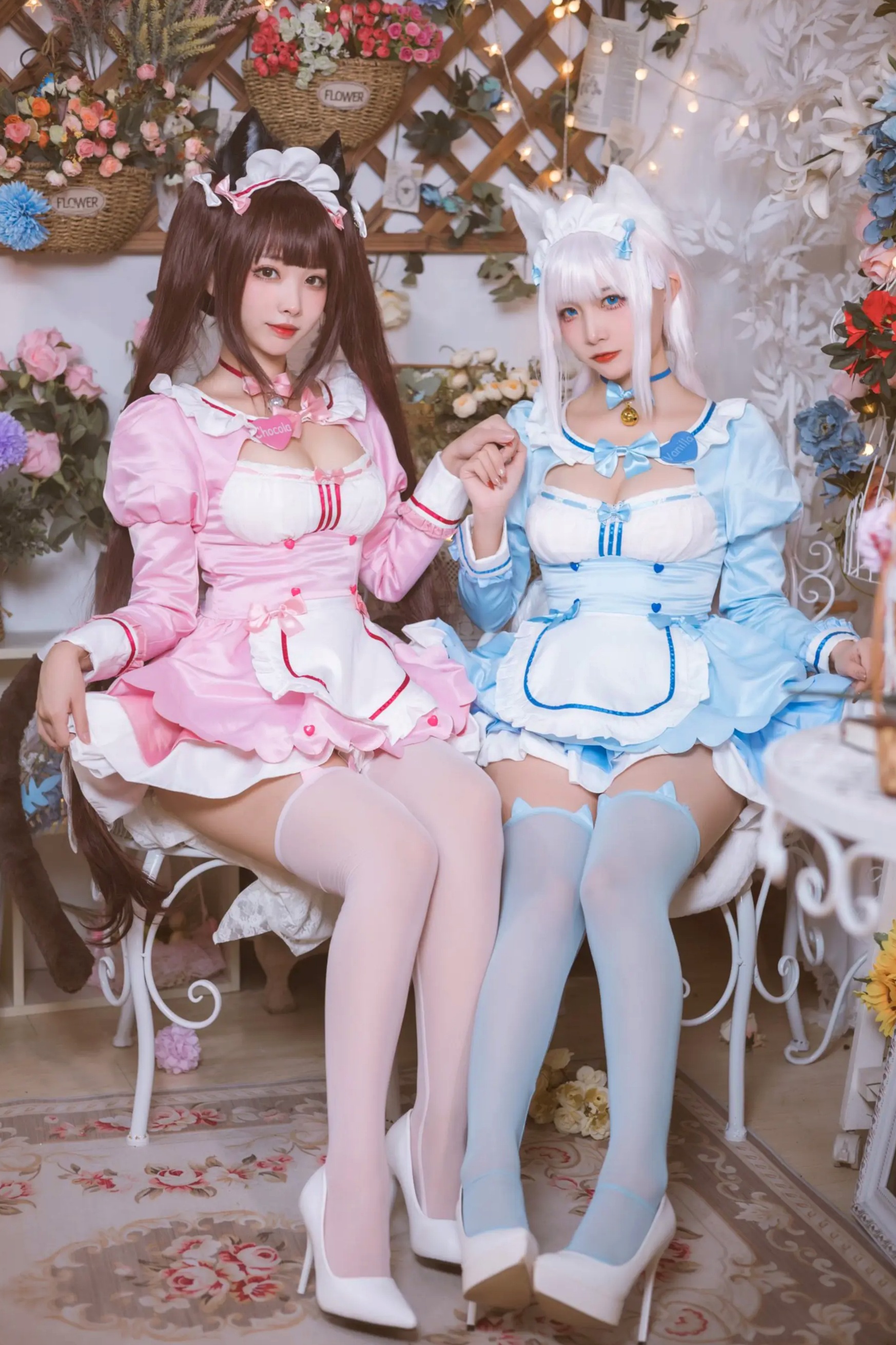 二佐Nisa & 宫本桜 - 巧克力与香子兰女仆 [50P]