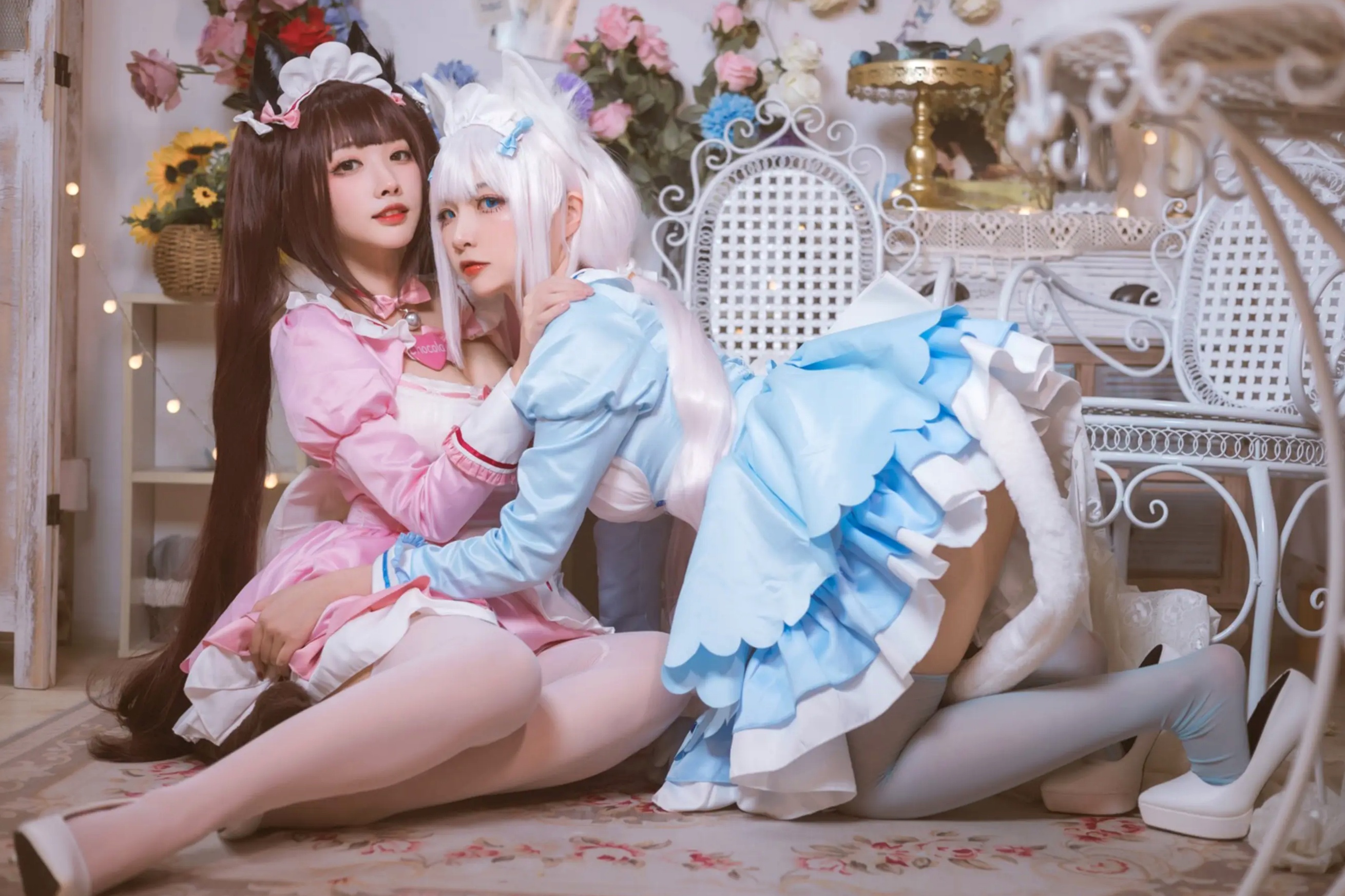 二佐Nisa & 宫本桜 - 巧克力与香子兰女仆 [50P]