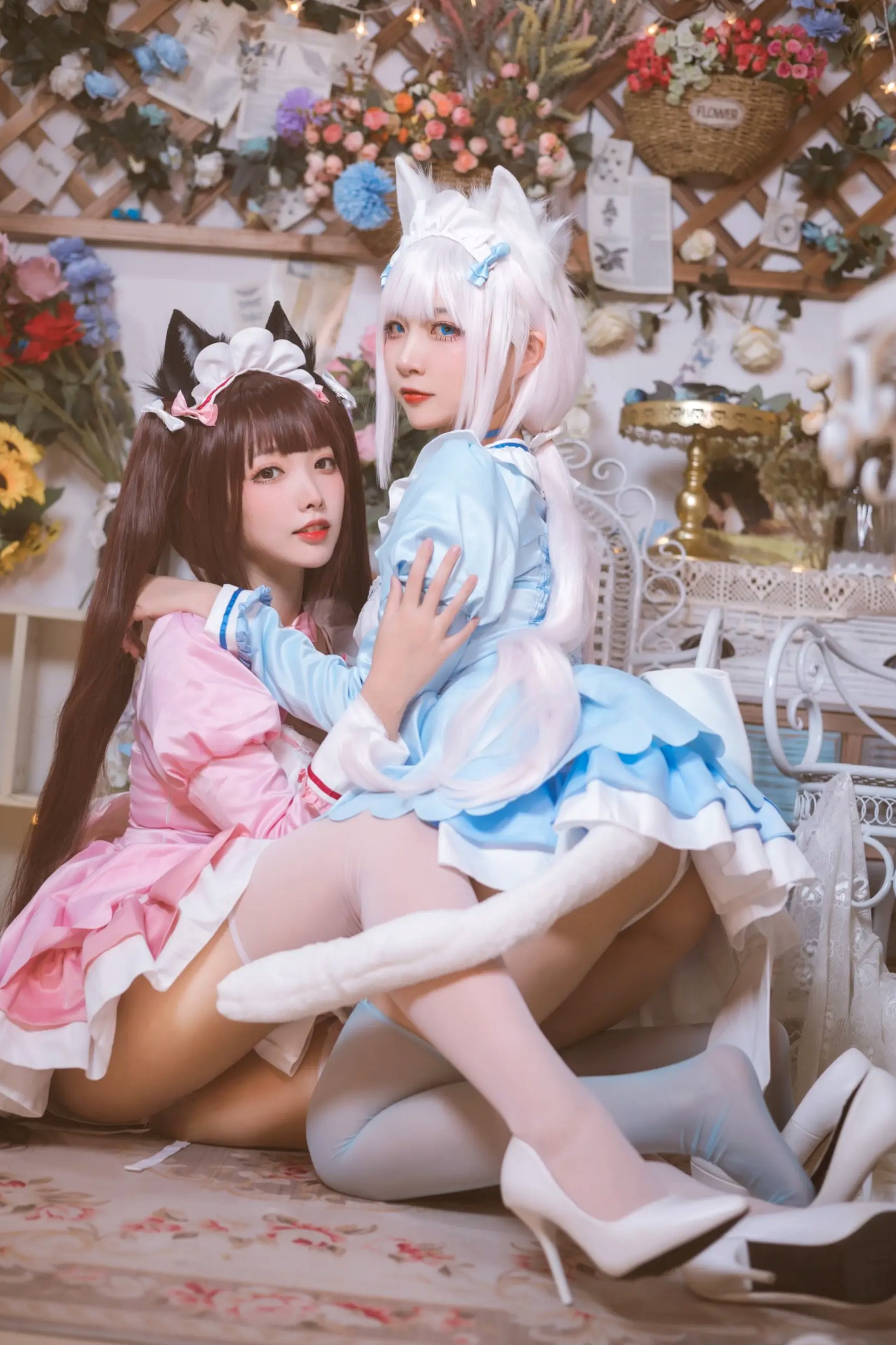 二佐Nisa & 宫本桜 - 巧克力与香子兰女仆 [50P]