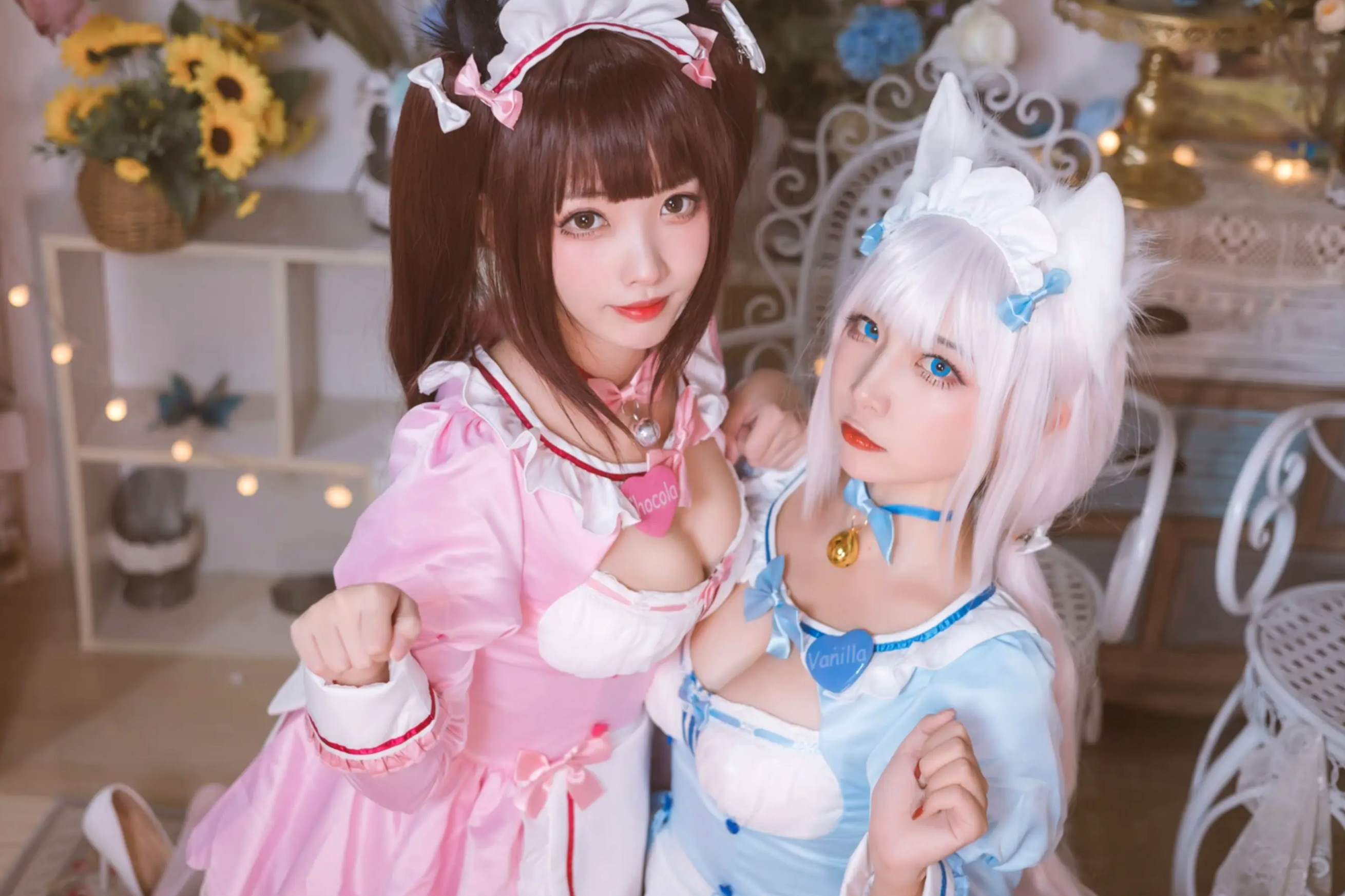 二佐Nisa & 宫本桜 - 巧克力与香子兰女仆 [50P]