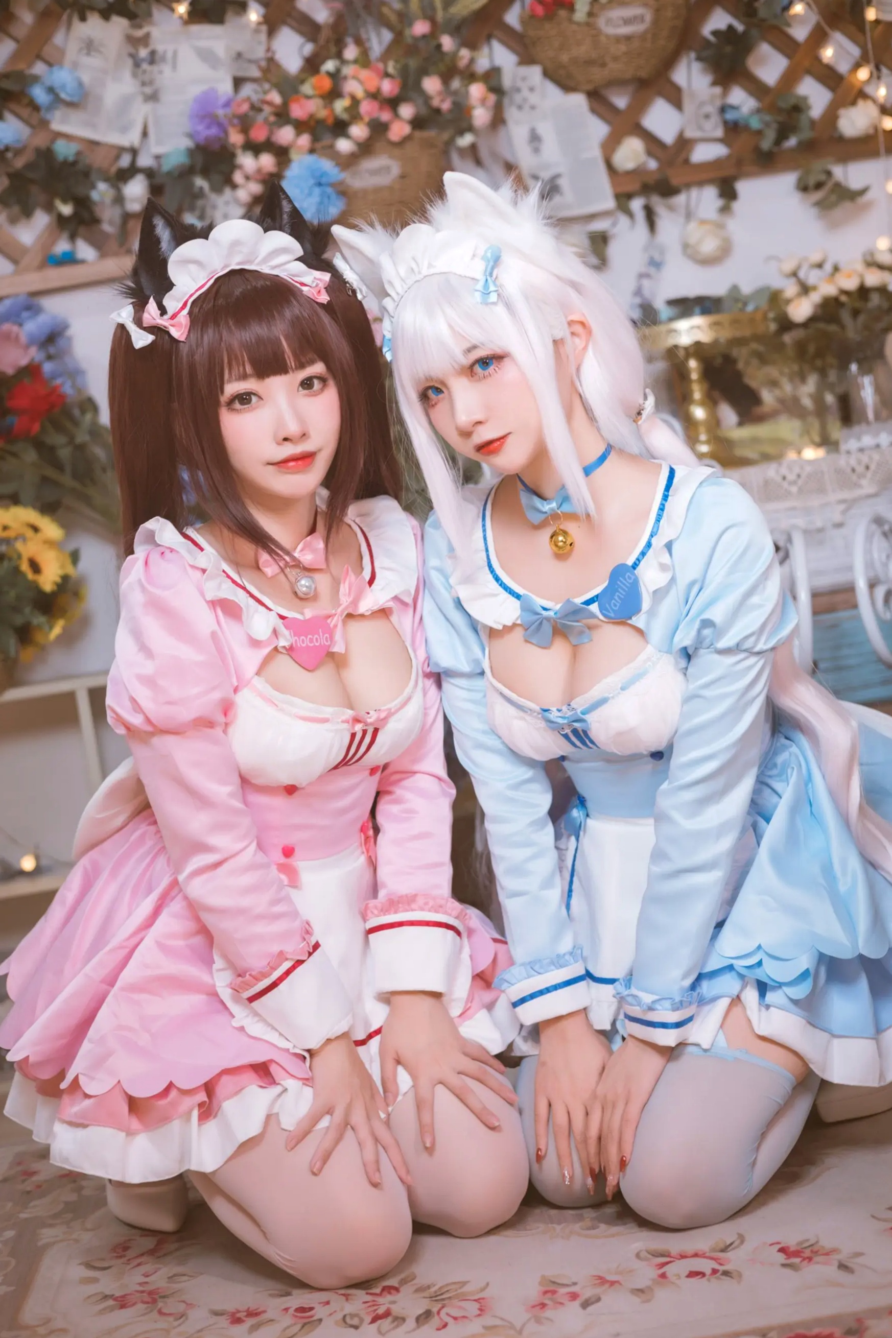 二佐Nisa & 宫本桜 - 巧克力与香子兰女仆 [50P]