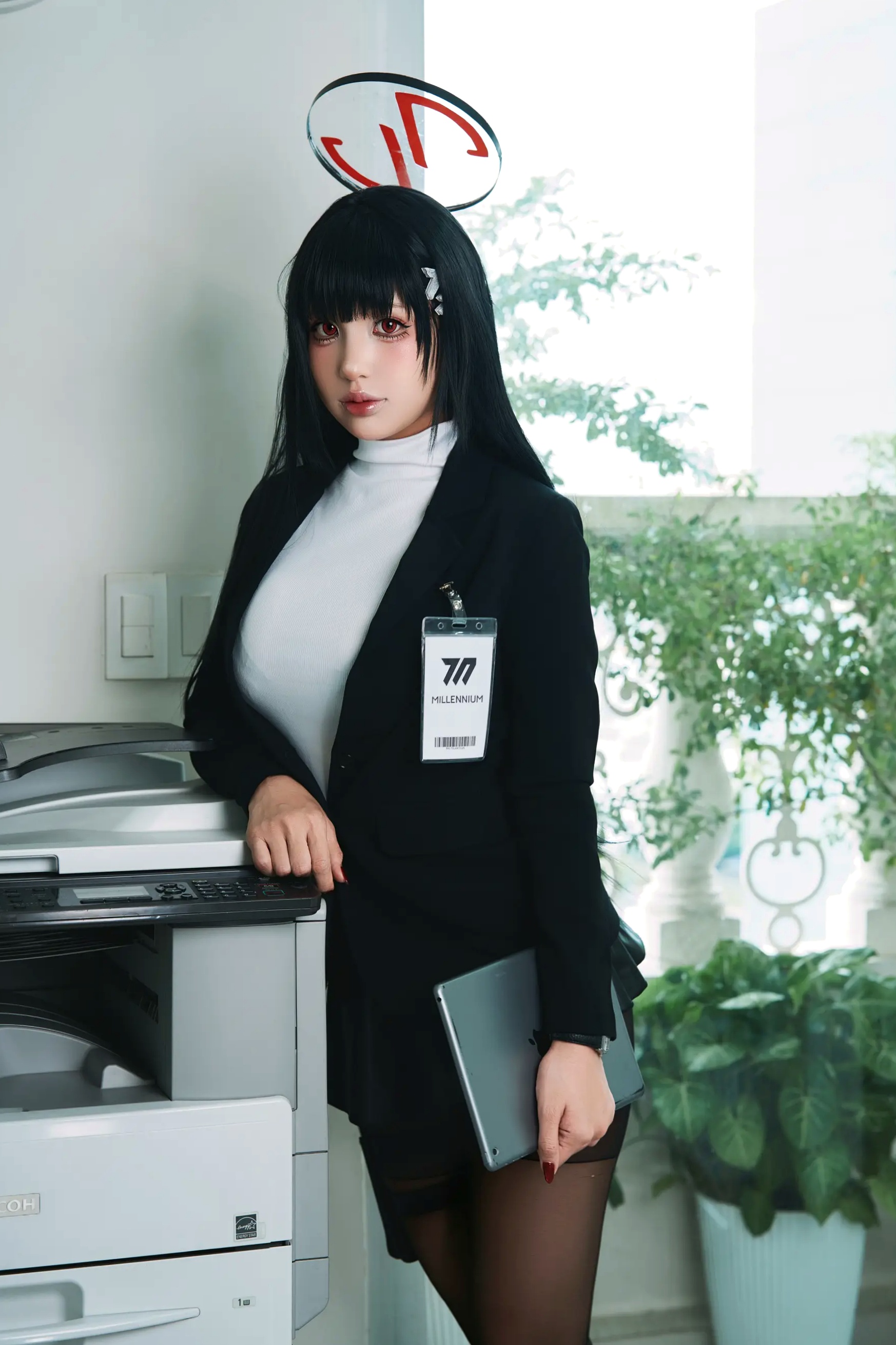 Puy Puy - Rio Tsukatsuki 调月莉音 办公室黑丝美臀私房角色扮演 [144P]