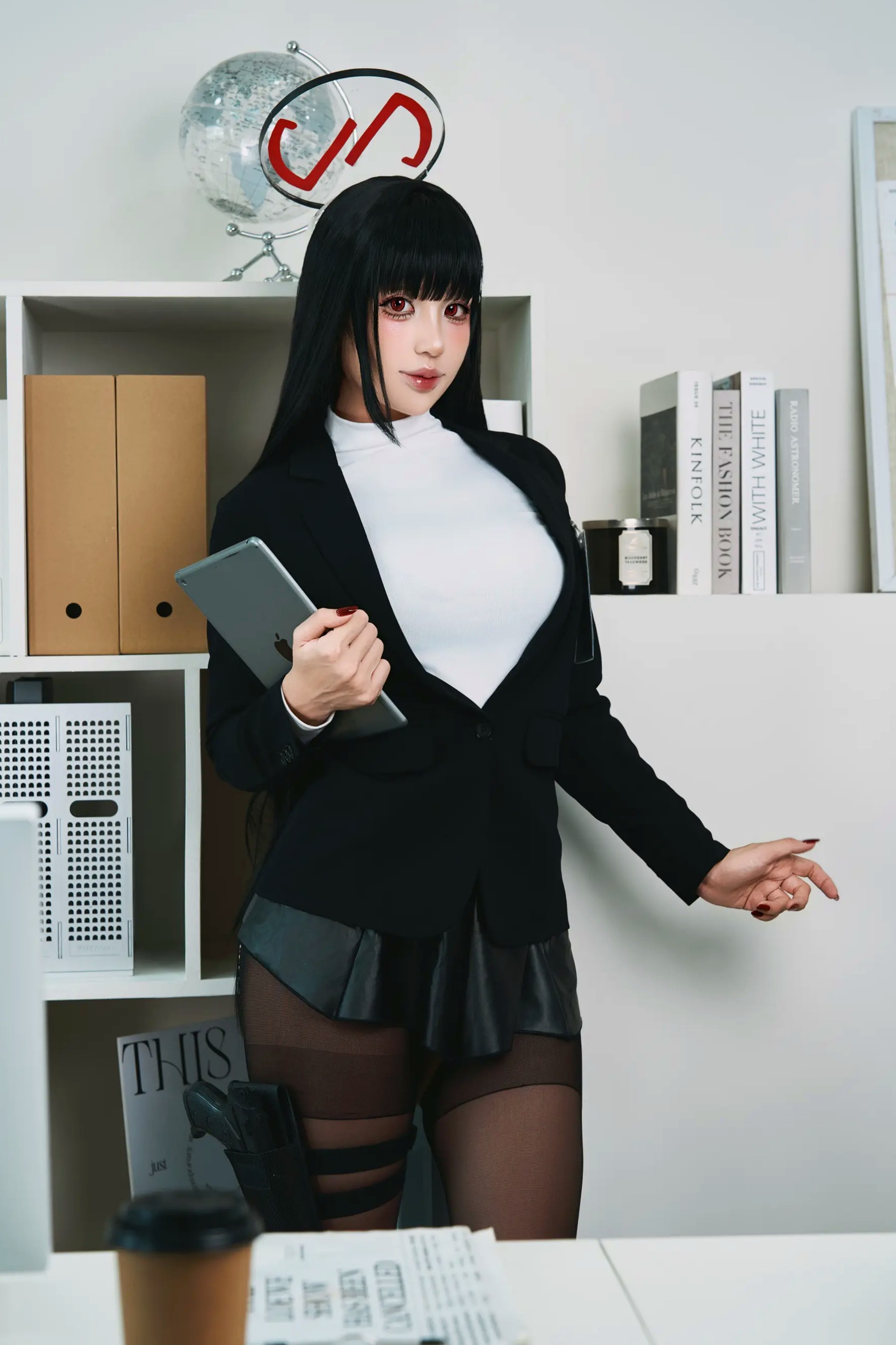Puy Puy - Rio Tsukatsuki 调月莉音 办公室黑丝美臀私房角色扮演 [144P]