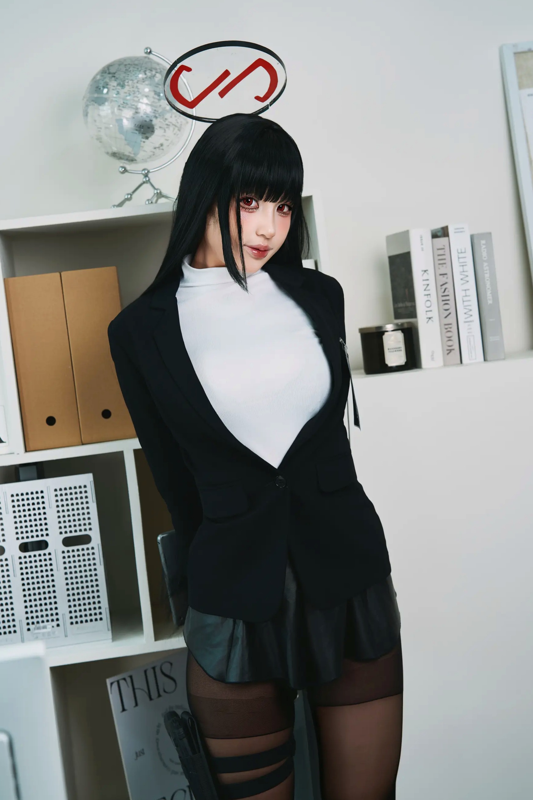 Puy Puy - Rio Tsukatsuki 调月莉音 办公室黑丝美臀私房角色扮演 [144P]