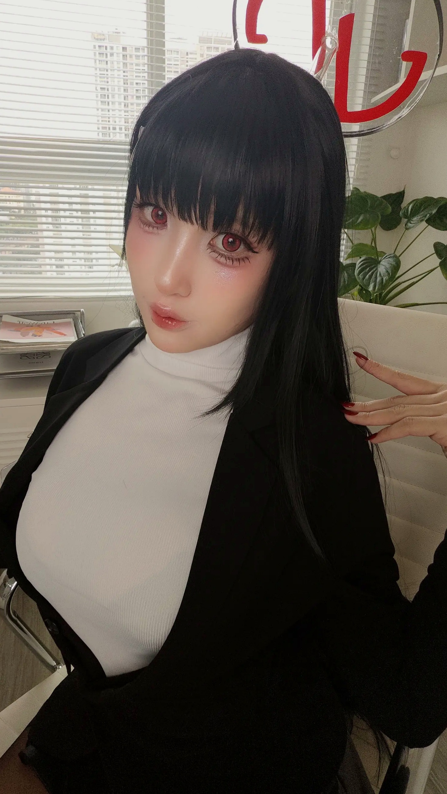 Puy Puy - Rio Tsukatsuki 调月莉音 办公室黑丝美臀私房角色扮演 [144P]