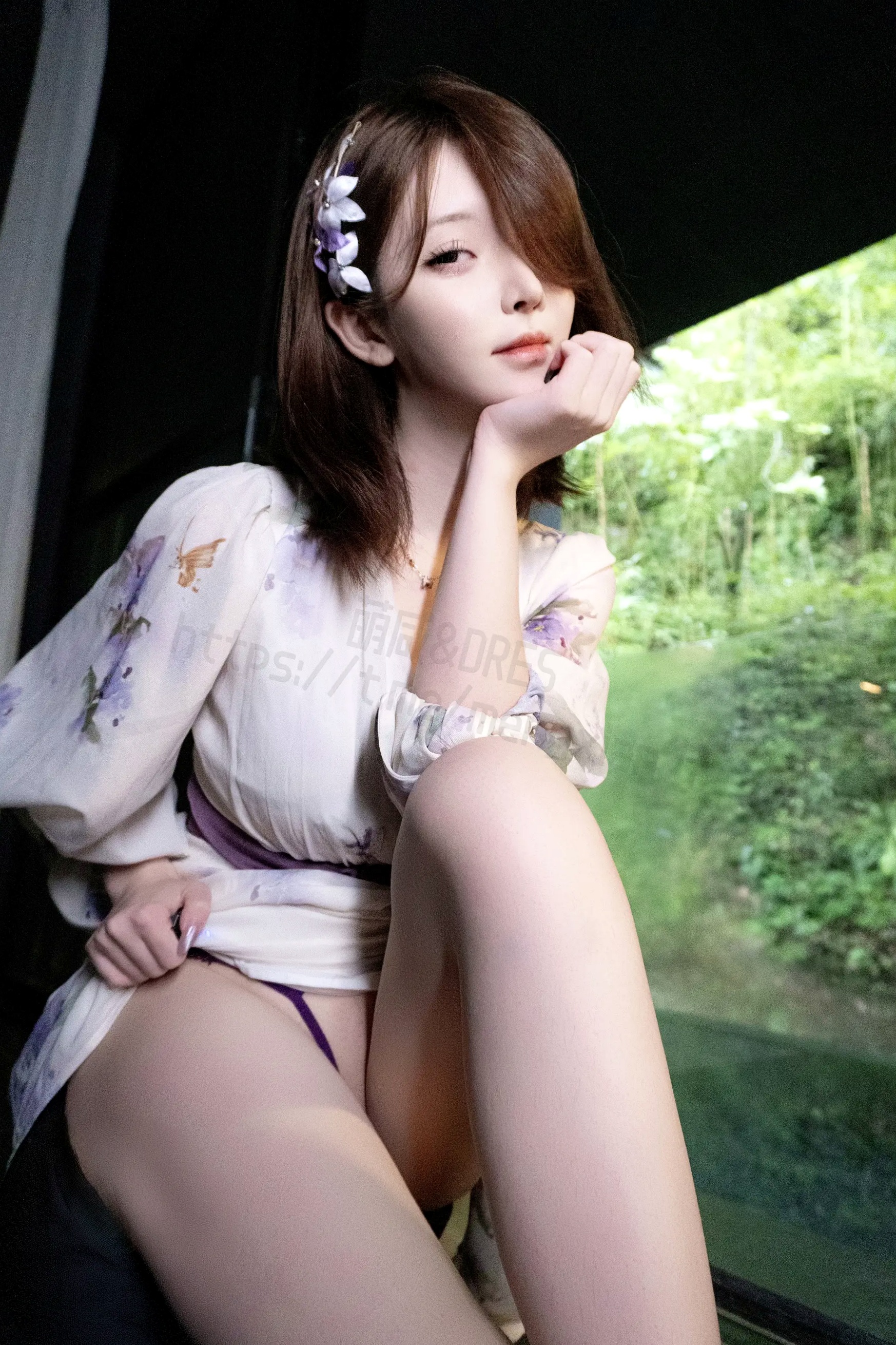 一小央泽 汤间昼 温泉汤池私房大尺度性感诱惑写真 [96P]