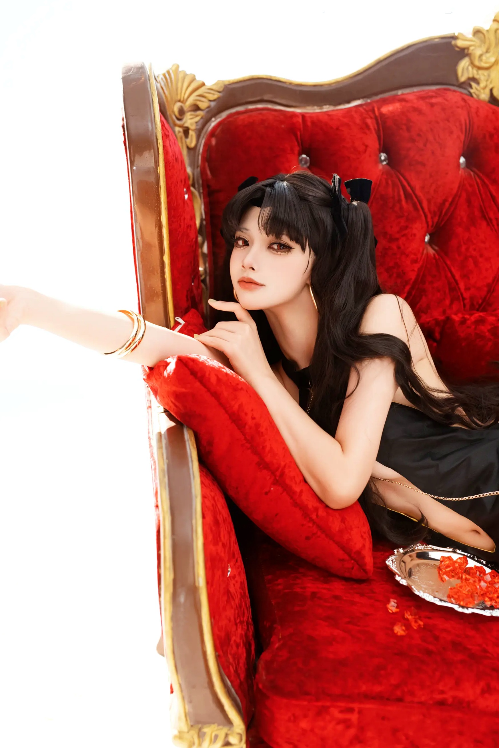 Shiina - FGO 伊什塔尔迪拜礼服 角色扮演 奢华晚宴性感写真 [22P]