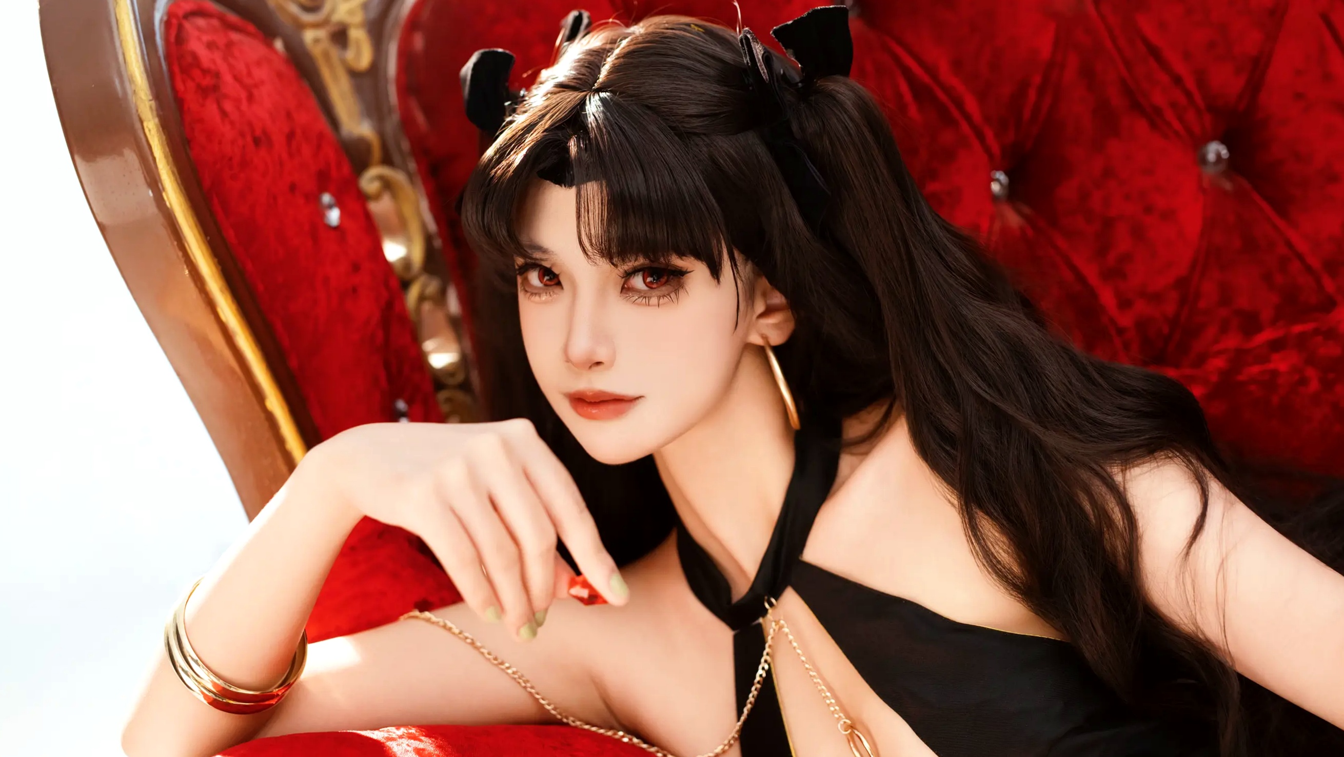 Shiina - FGO 伊什塔尔迪拜礼服 角色扮演 奢华晚宴性感写真 [22P]