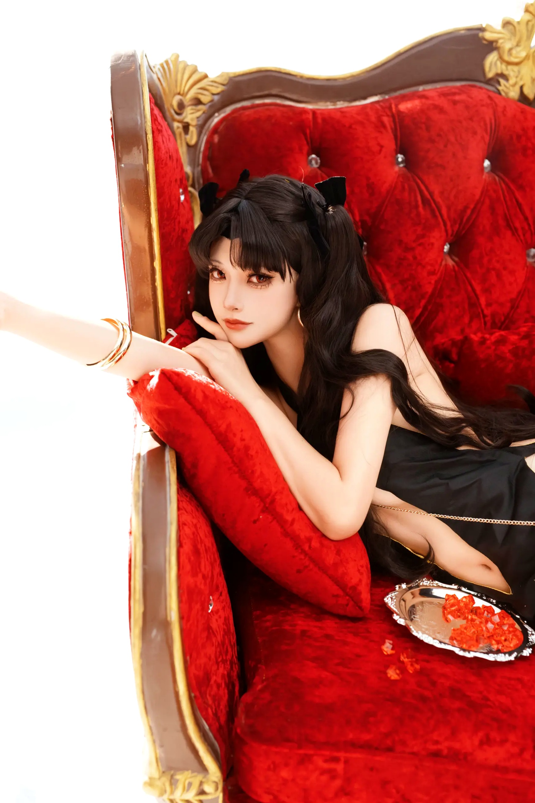 Shiina - FGO 伊什塔尔迪拜礼服 角色扮演 奢华晚宴性感写真 [22P]