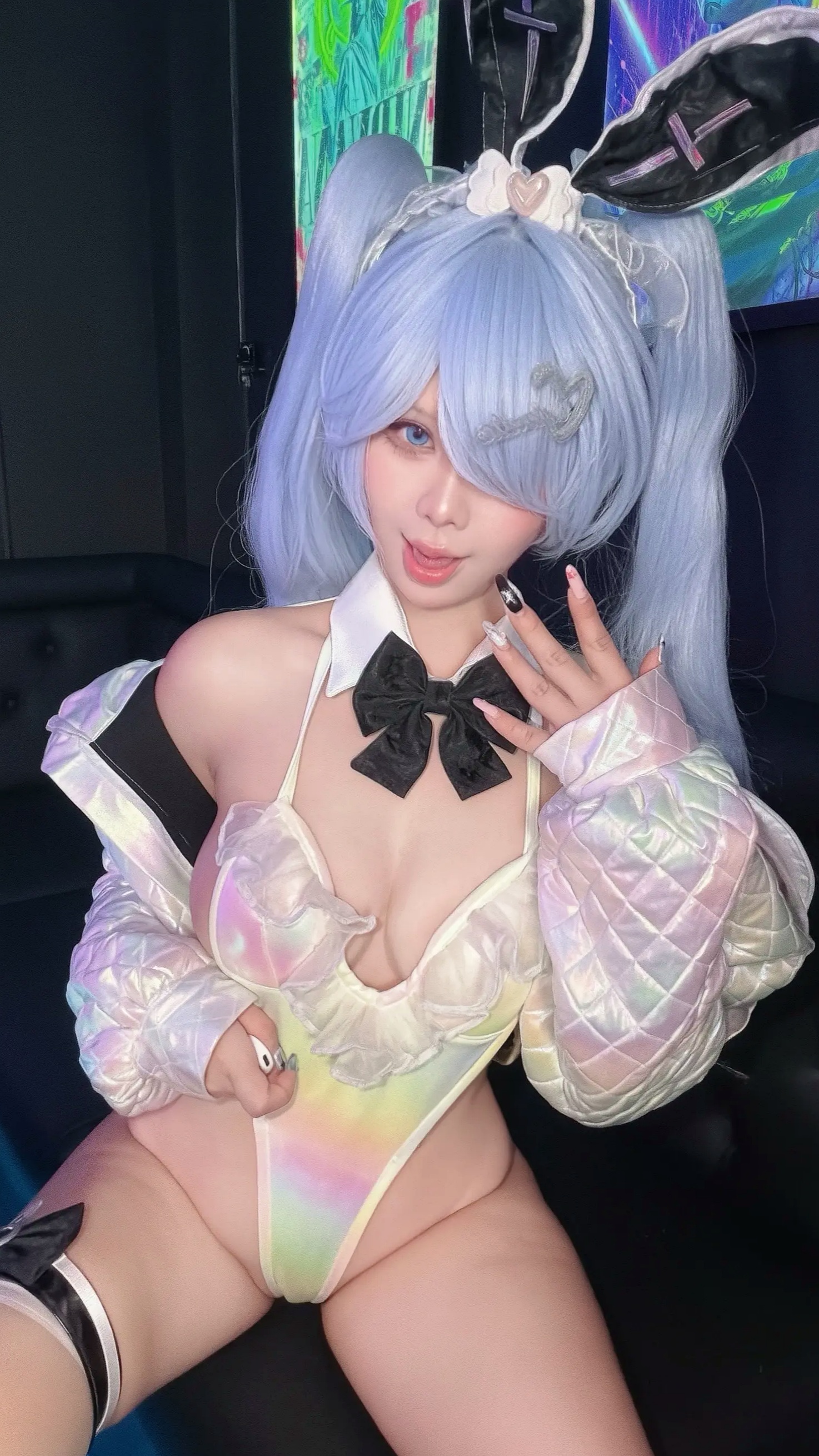 Pyon - NIKKE 灰姑娘 兔女郎角色扮演大尺度私房照 [101P]