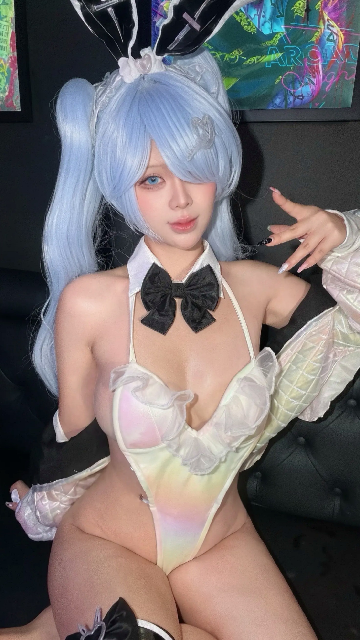 Pyon - NIKKE 灰姑娘 兔女郎角色扮演大尺度私房照 [101P]