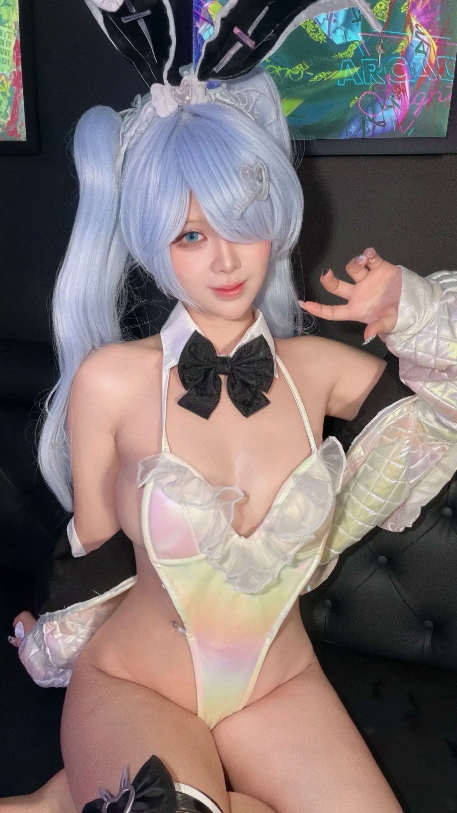 Pyon - NIKKE 灰姑娘 兔女郎角色扮演大尺度私房照 [101P]