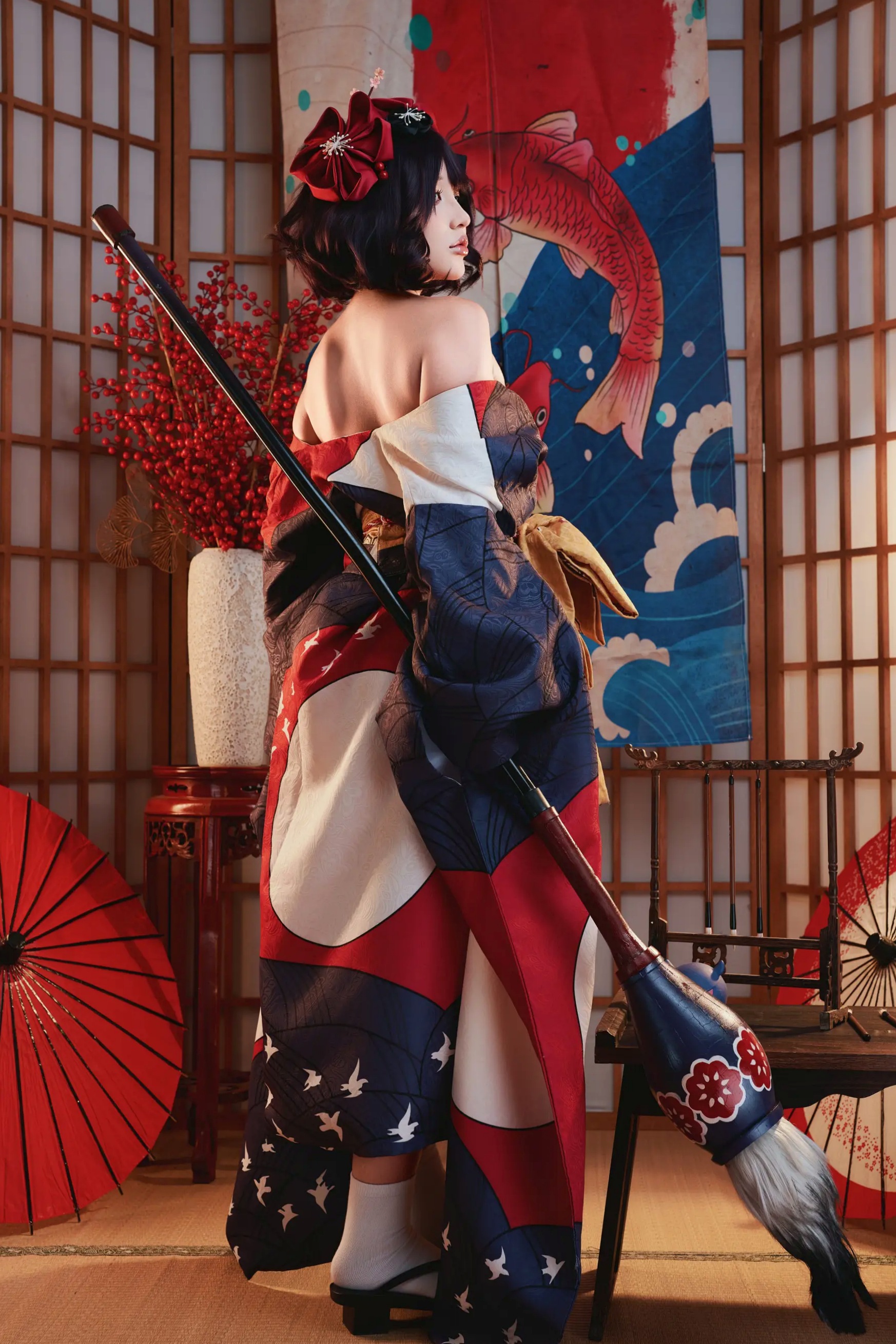 Puy Puy - Fate Katsushika Ōi 葛饰北斋 日式私房大尺度美臀诱惑套图